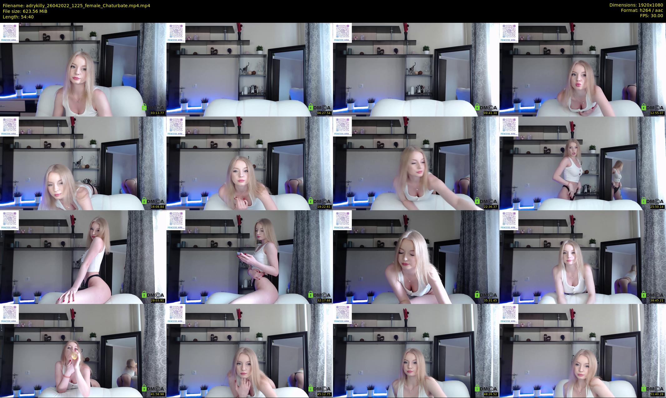 adrykilly — 55 minute Chaturbate female cam show recording, 1080p, Apr 26, 2022