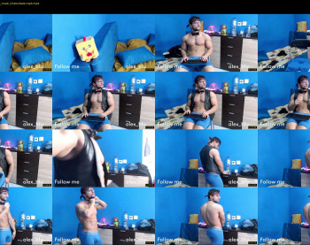 alex_blu — 30 minute Chaturbate male cam show recording, 1080p, Apr 26, 2022