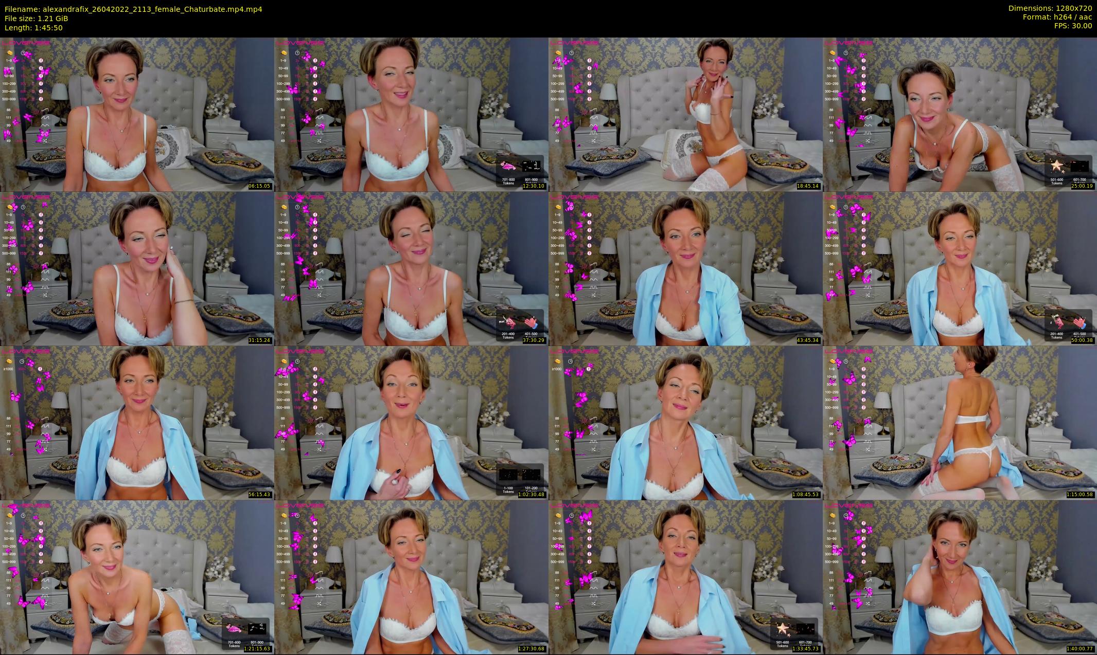 alexandrafix — 106 minute Chaturbate female cam show recording, 720p, Apr 26, 2022