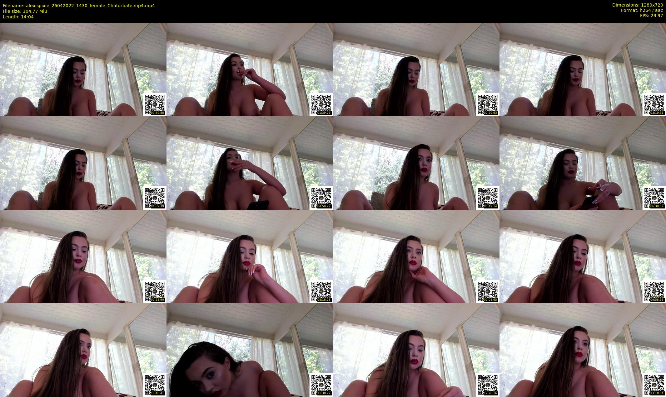 alexispixie — 15 minute Chaturbate female cam show recording, 720p, Apr 26, 2022