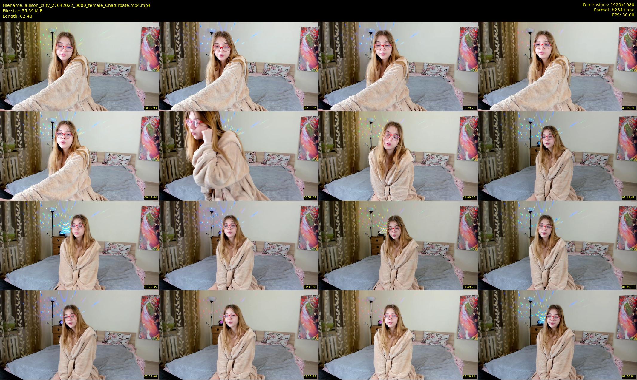 allison_cuty — 3 minute Chaturbate female cam show recording, 1080p, Apr 27, 2022