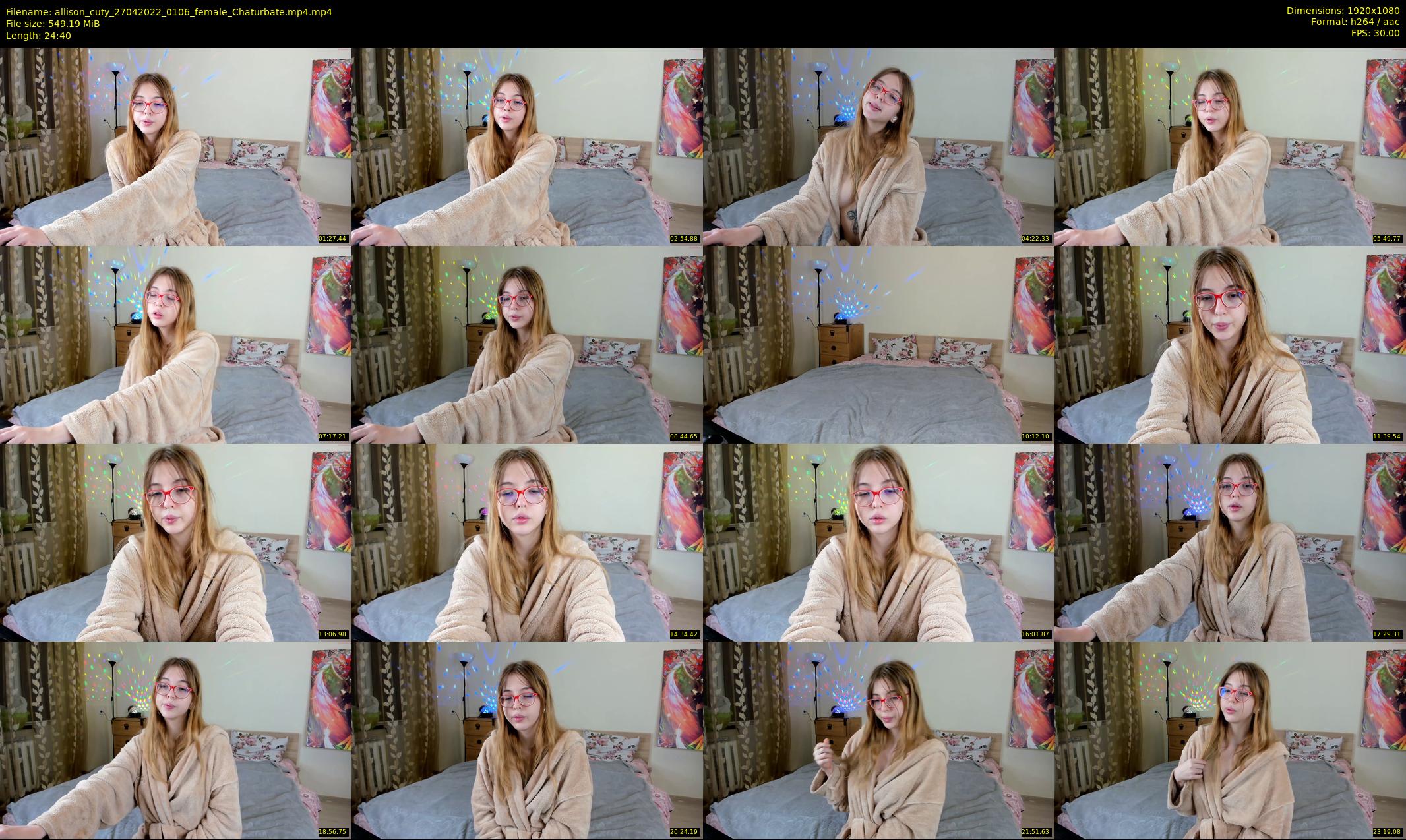 allison_cuty — 25 minute Chaturbate female cam show recording, 1080p, Apr 27, 2022