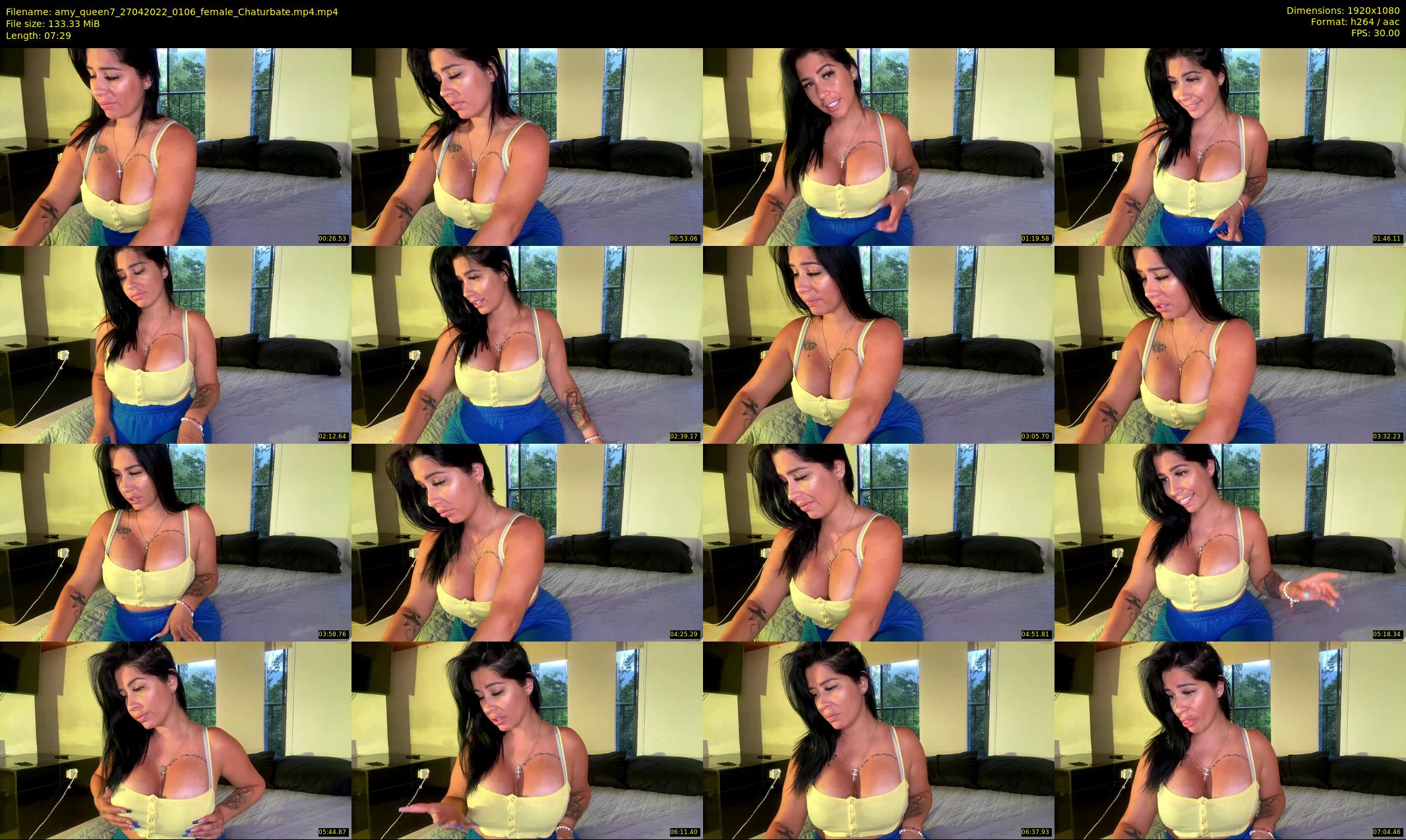 amy_queen7 — 8 minute Chaturbate female cam show recording, 1080p, Apr 27, 2022
