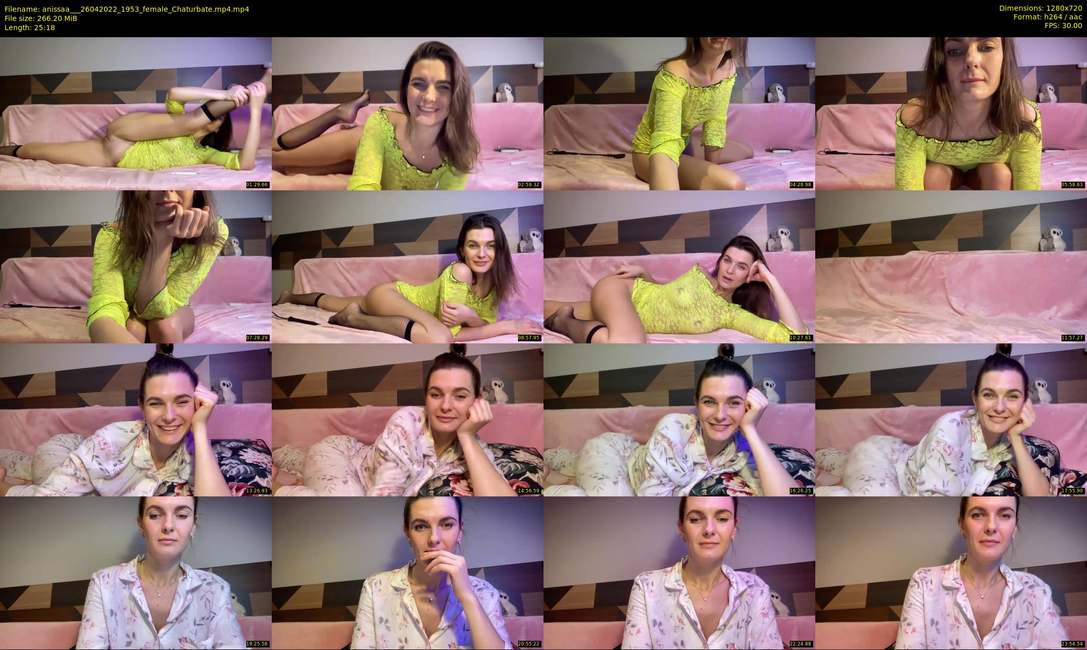 anissaa__ — 26 minute Chaturbate female cam show recording, 720p, Apr 26, 2022