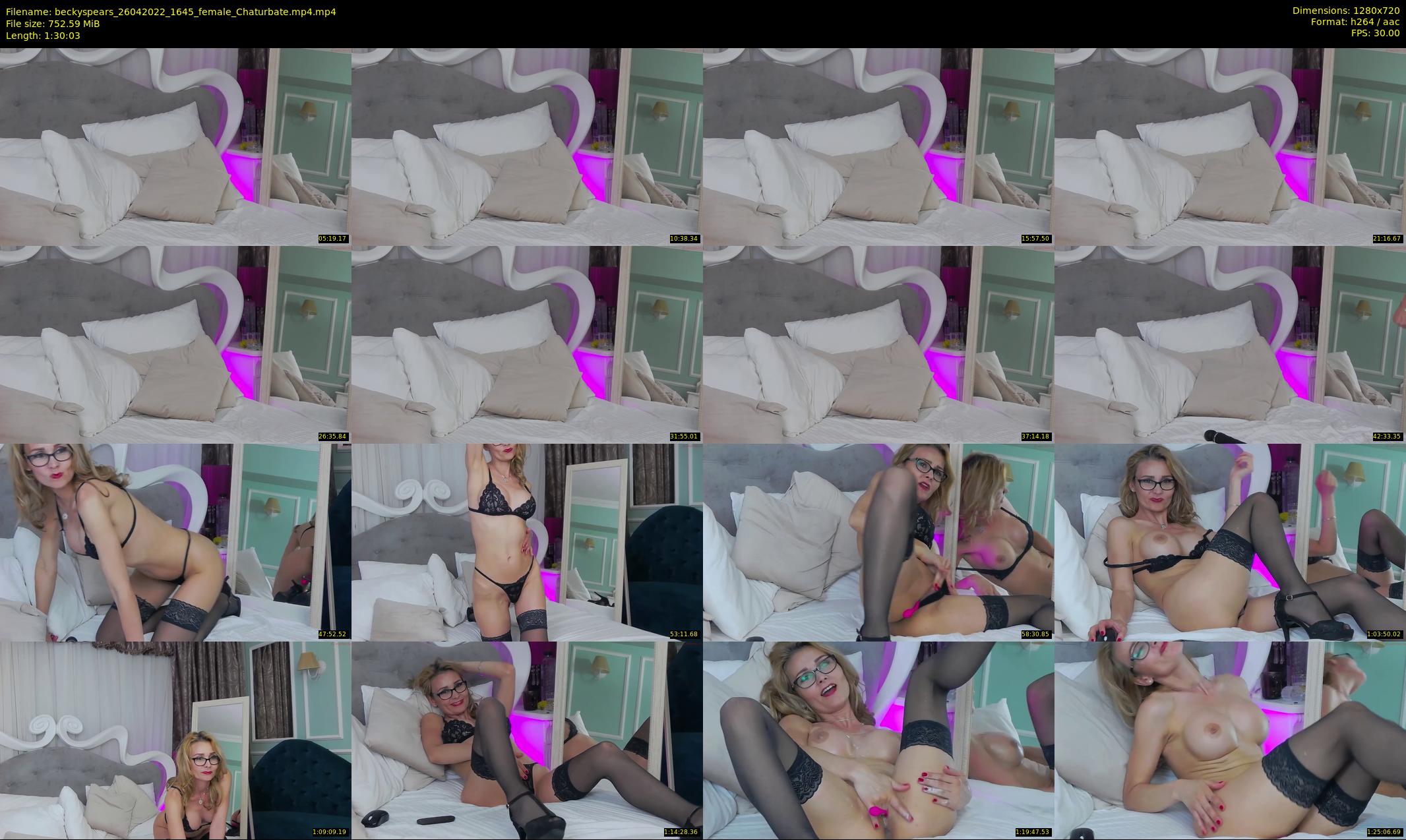 beckyspears — 91 minute Chaturbate female cam show recording, 720p, Apr 26, 2022
