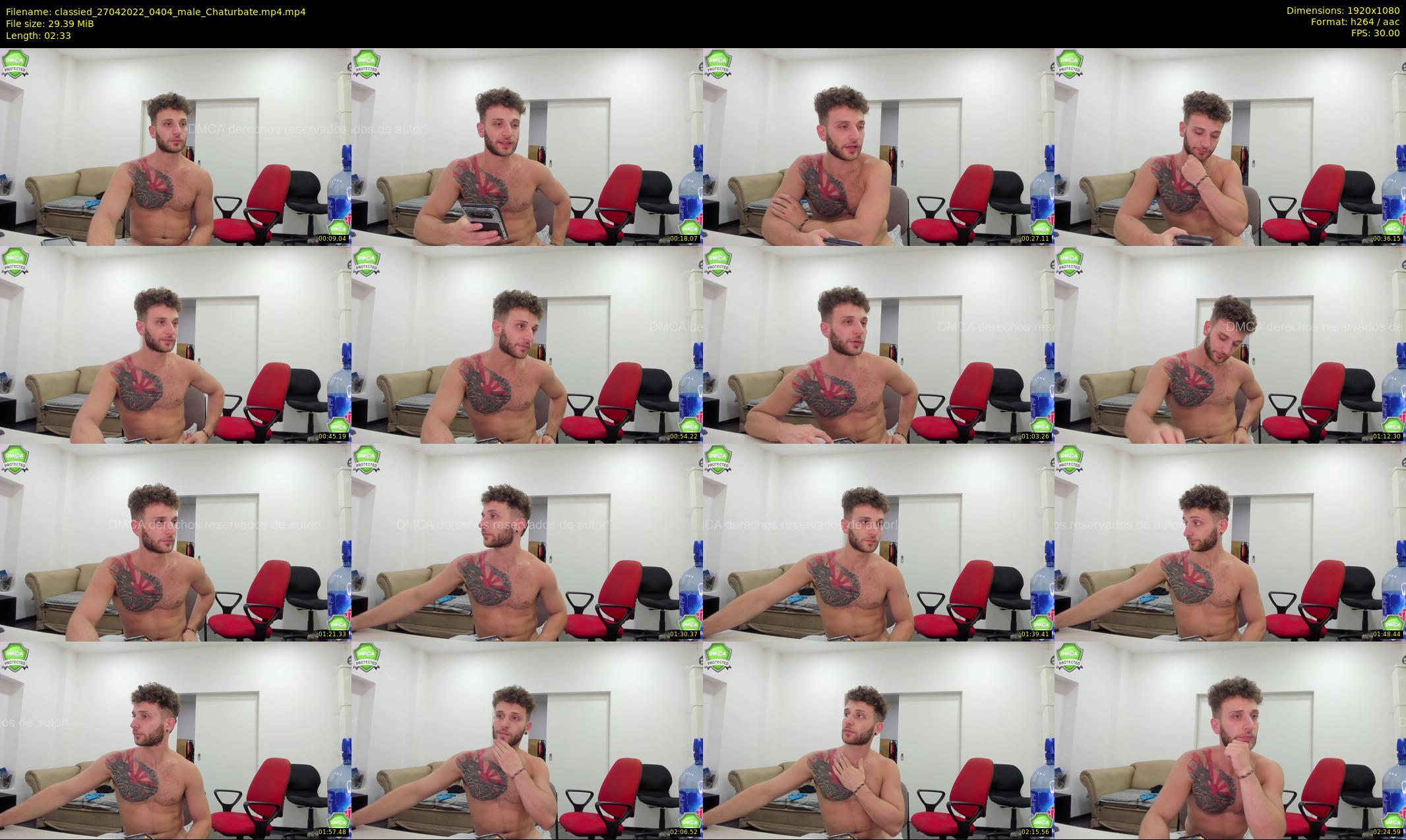 classied — 3 minute Chaturbate male cam show recording, 1080p, Apr 27, 2022