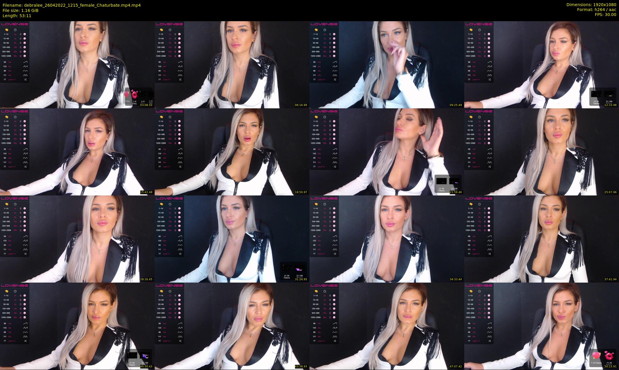 debralee — 54 minute Chaturbate female cam show recording, 1080p, Apr 26, 2022