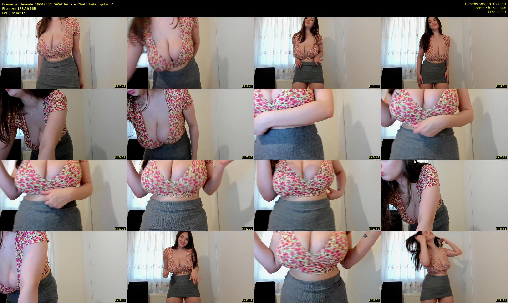 devyale — 9 minute Chaturbate female cam show recording, 1080p, Apr 26, 2022