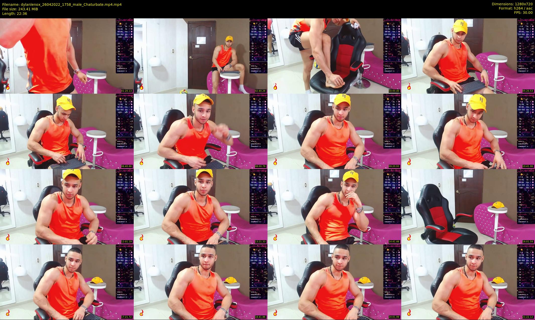 dylanlenox — 23 minute Chaturbate male cam show recording, 720p, Apr 26, 2022