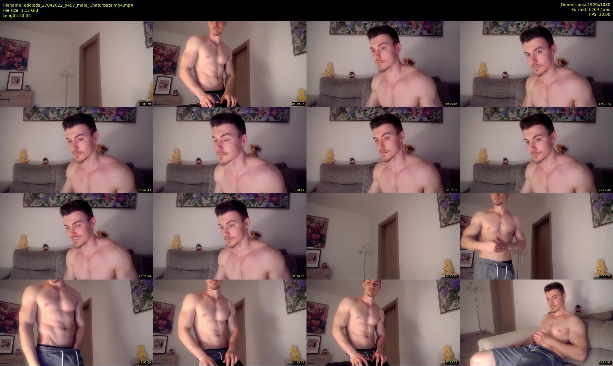 eddieds — 54 minute Chaturbate male cam show recording, 1080p, Apr 27, 2022