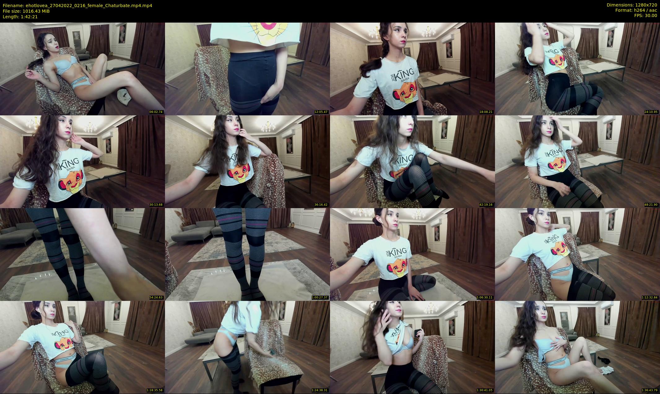 ehotlovea — 103 minute Chaturbate female cam show recording, 720p, Apr 27, 2022