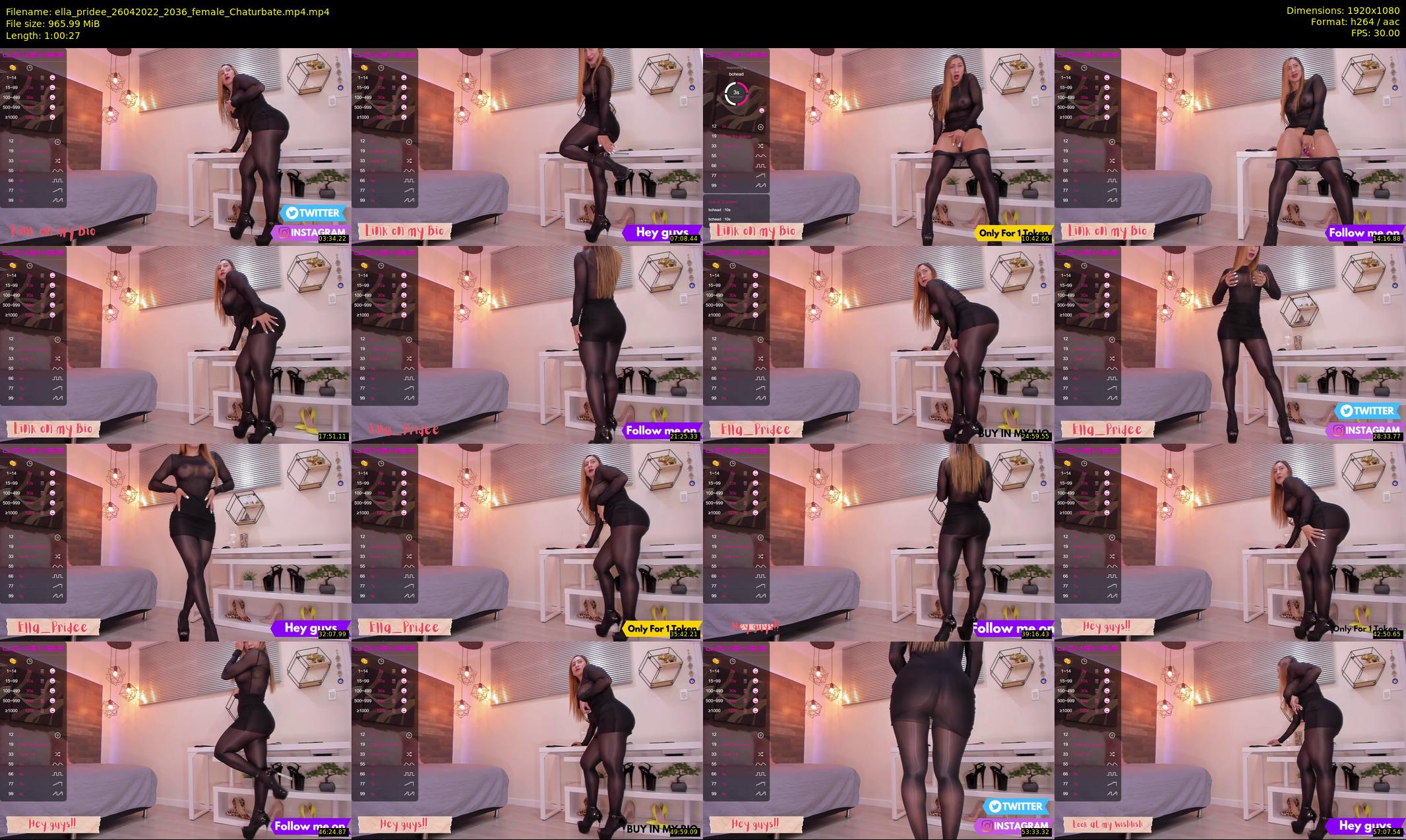 ella_pridee — 61 minute Chaturbate female cam show recording, 1080p, Apr 26, 2022