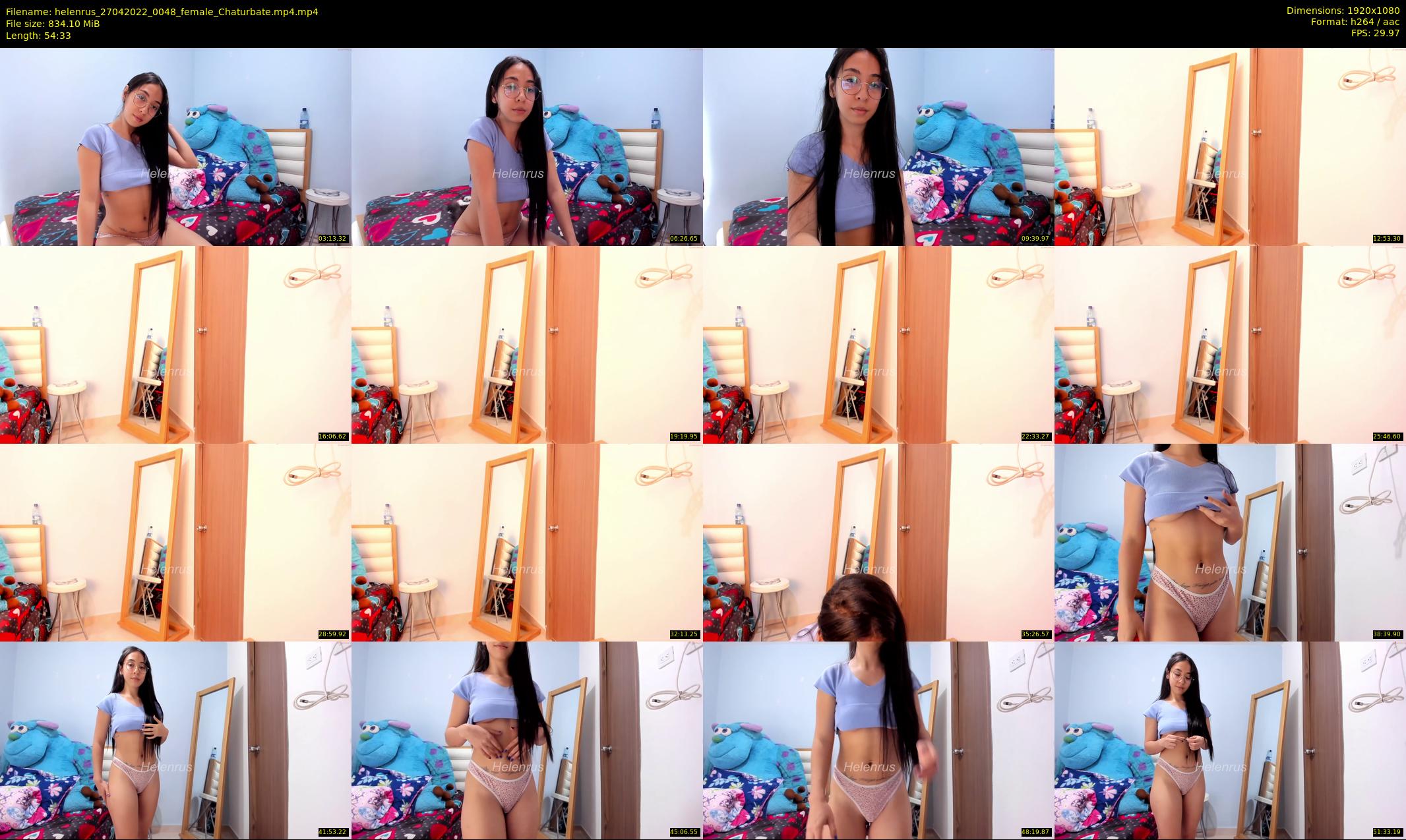 helenrus — 55 minute Chaturbate female cam show recording, 1080p, Apr 27, 2022