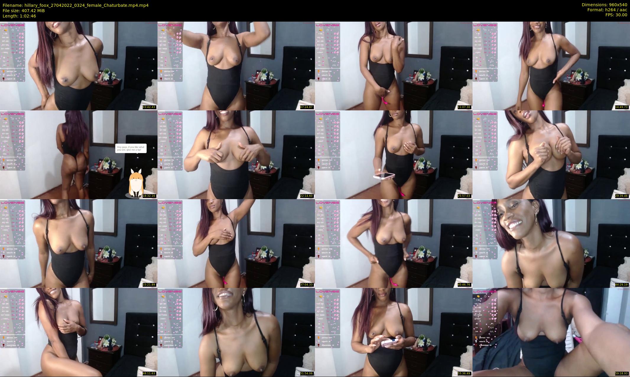 hillary_foox — 63 minute Chaturbate female cam show recording, 480p, Apr 27, 2022