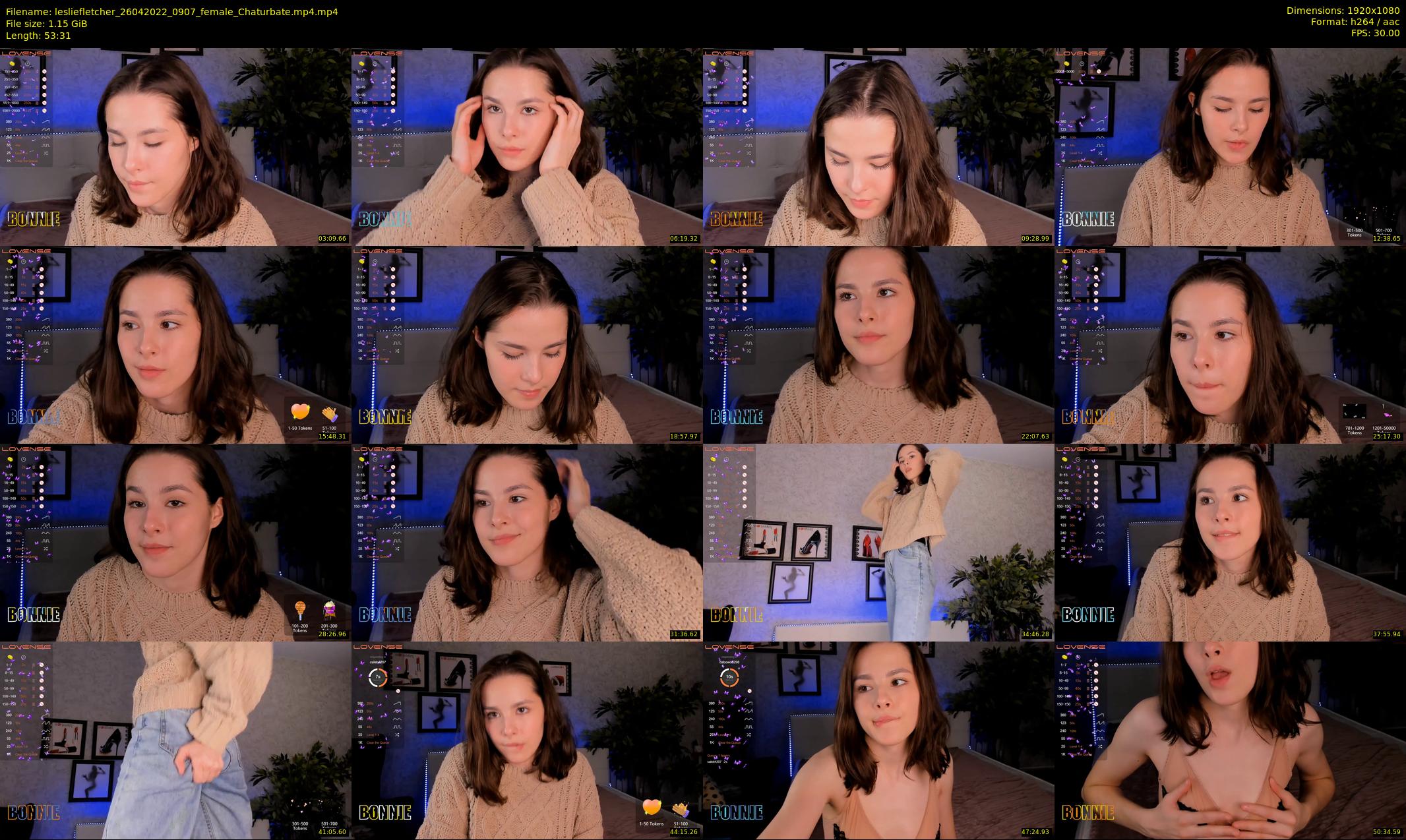 lesliefletcher — 54 minute Chaturbate couple cam show recording, 1080p, Apr 26, 2022