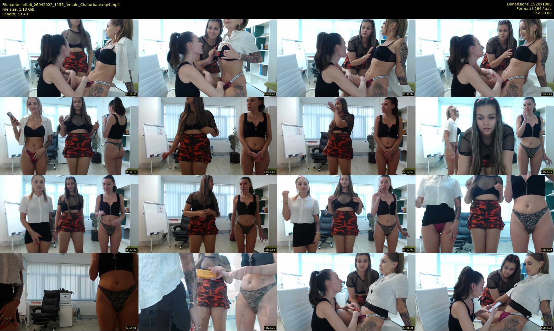lettali — 54 minute Chaturbate female cam show recording, 1080p, Apr 26, 2022