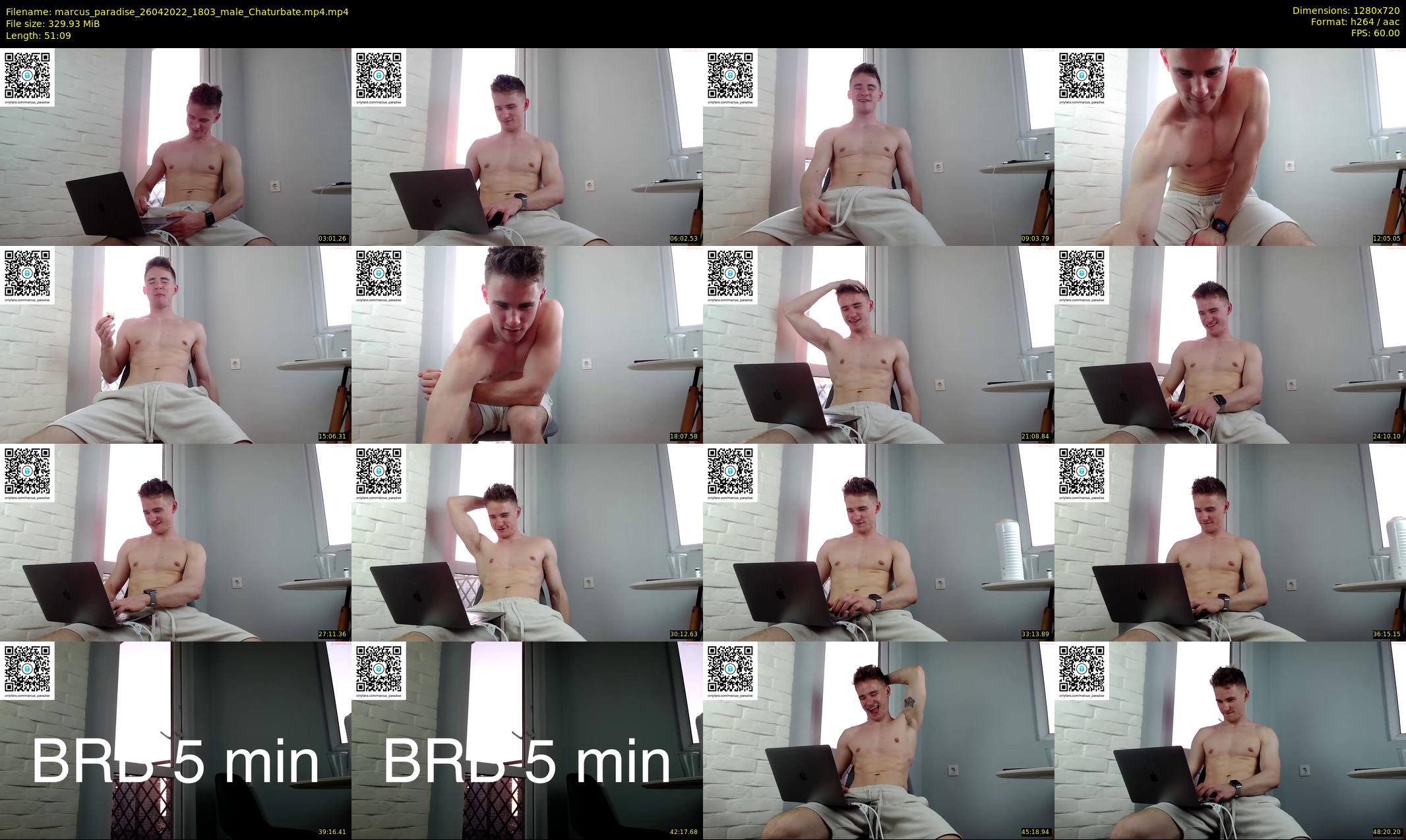 marcus_paradise — 52 minute Chaturbate male cam show recording, 720p, Apr 26, 2022