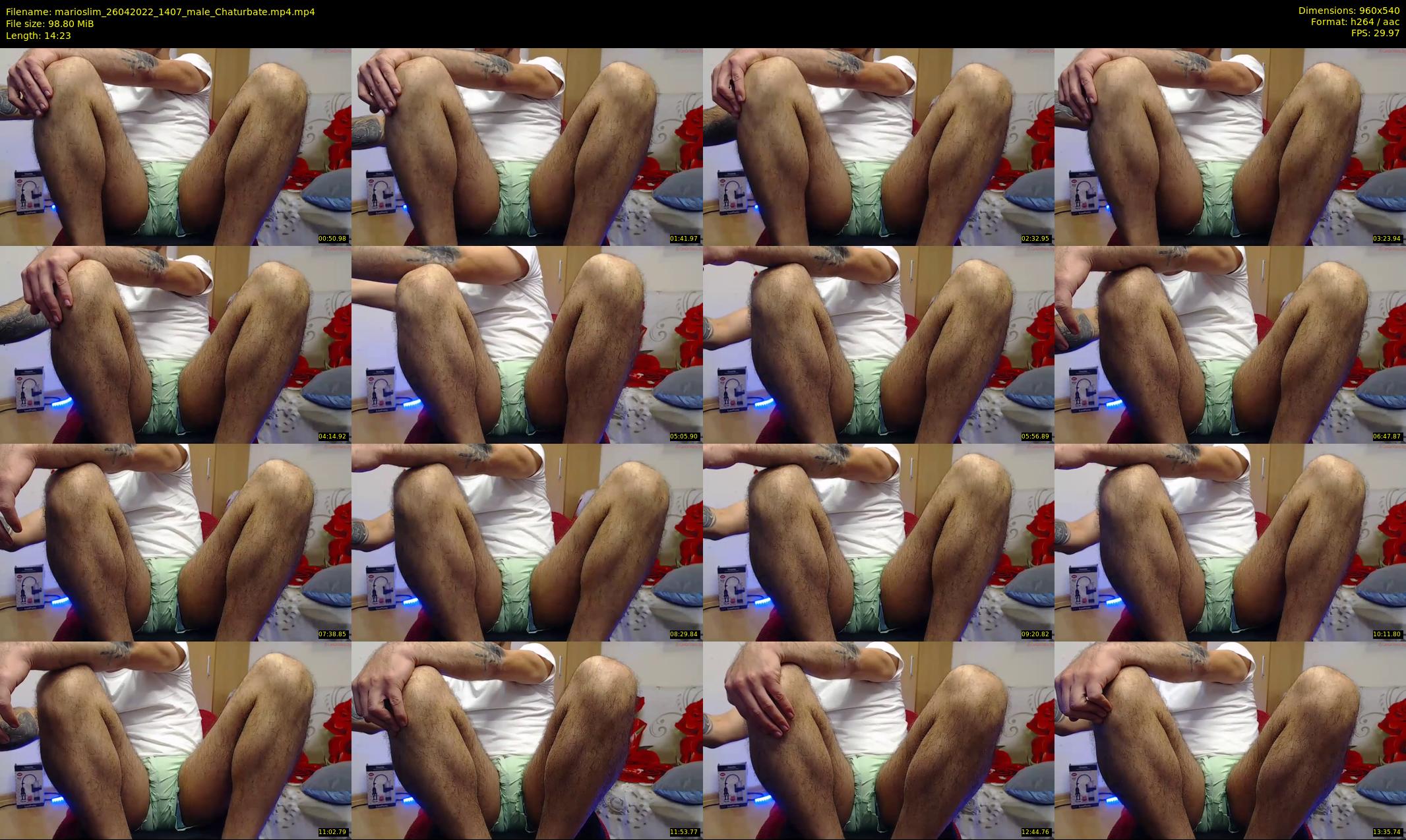 marioslim — 15 minute Chaturbate male cam show recording, 480p, Apr 26, 2022