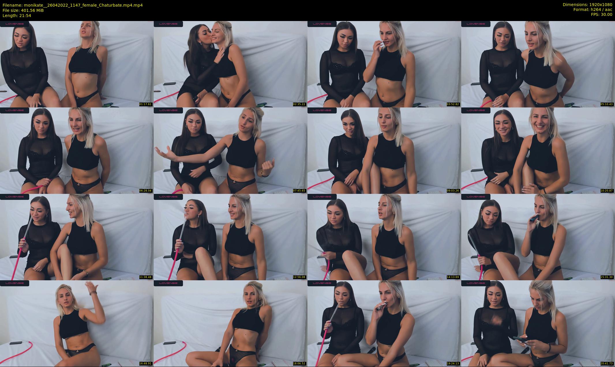 monikate_ — 22 minute Chaturbate couple cam show recording, 1080p, Apr 26, 2022