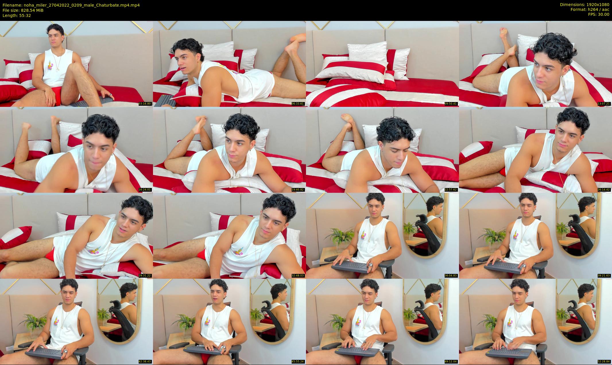 noha_miler — 56 minute Chaturbate male cam show recording, 1080p, Apr 27, 2022