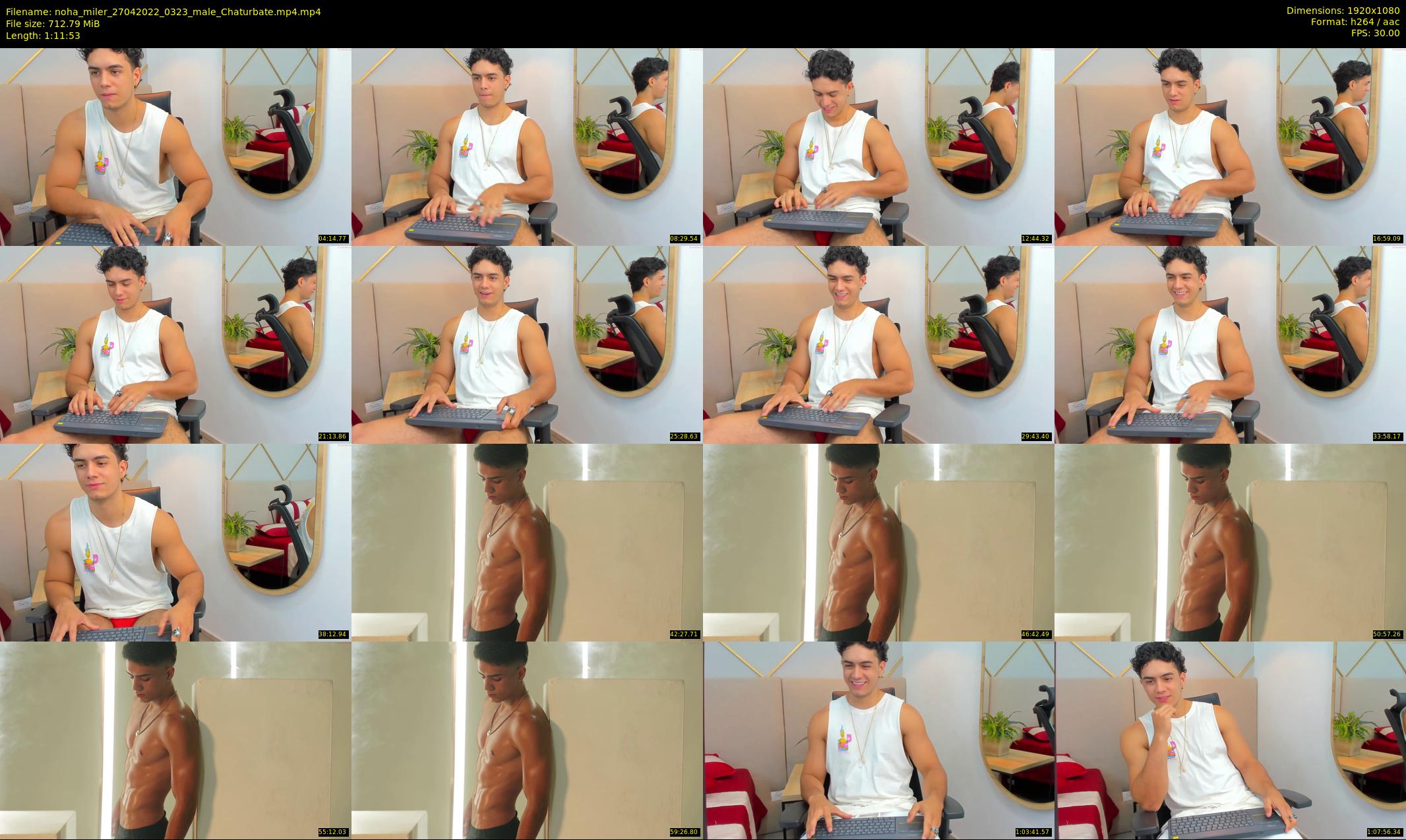 noha_miler — 72 minute Chaturbate male cam show recording, 1080p, Apr 27, 2022