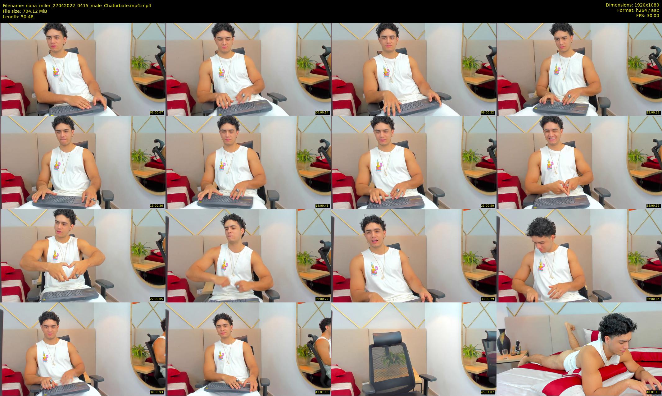 noha_miler — 51 minute Chaturbate male cam show recording, 1080p, Apr 27, 2022