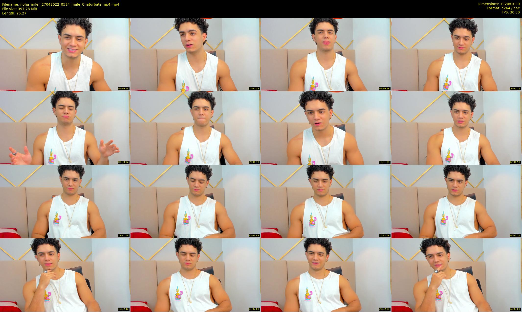 noha_miler — 26 minute Chaturbate male cam show recording, 1080p, Apr 27, 2022