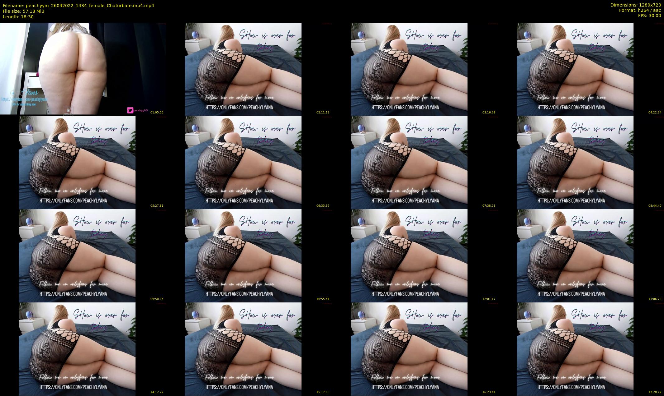 peachyym — 19 minute Chaturbate female cam show recording, 720p, Apr 26, 2022