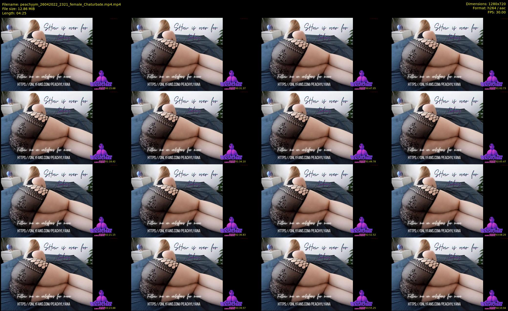 peachyym — 5 minute Chaturbate female cam show recording, 720p, Apr 26, 2022