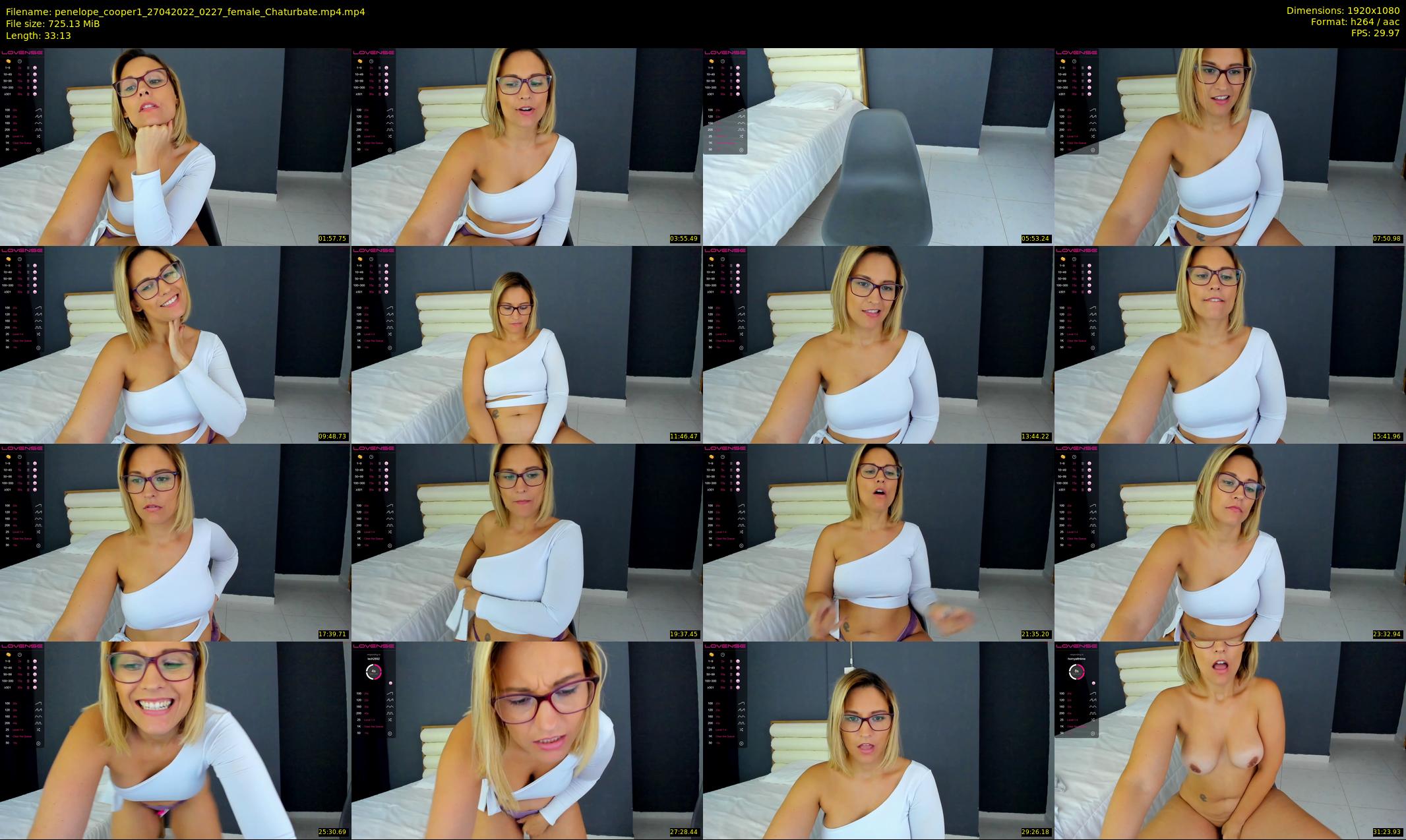 penelope_cooper1 — 34 minute Chaturbate female cam show recording, 1080p, Apr 27, 2022