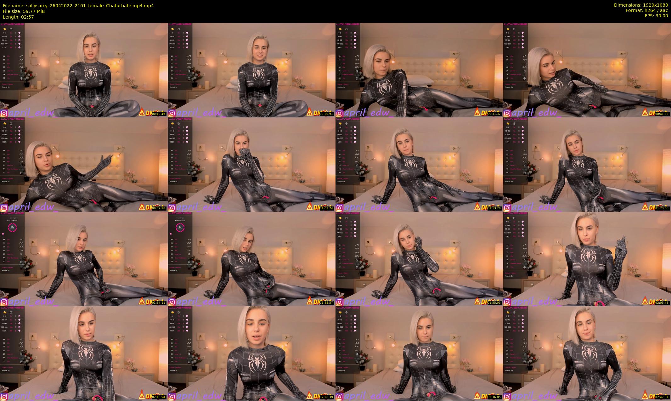 sallysarry — 3 minute Chaturbate couple cam show recording, 1080p, Apr 26, 2022