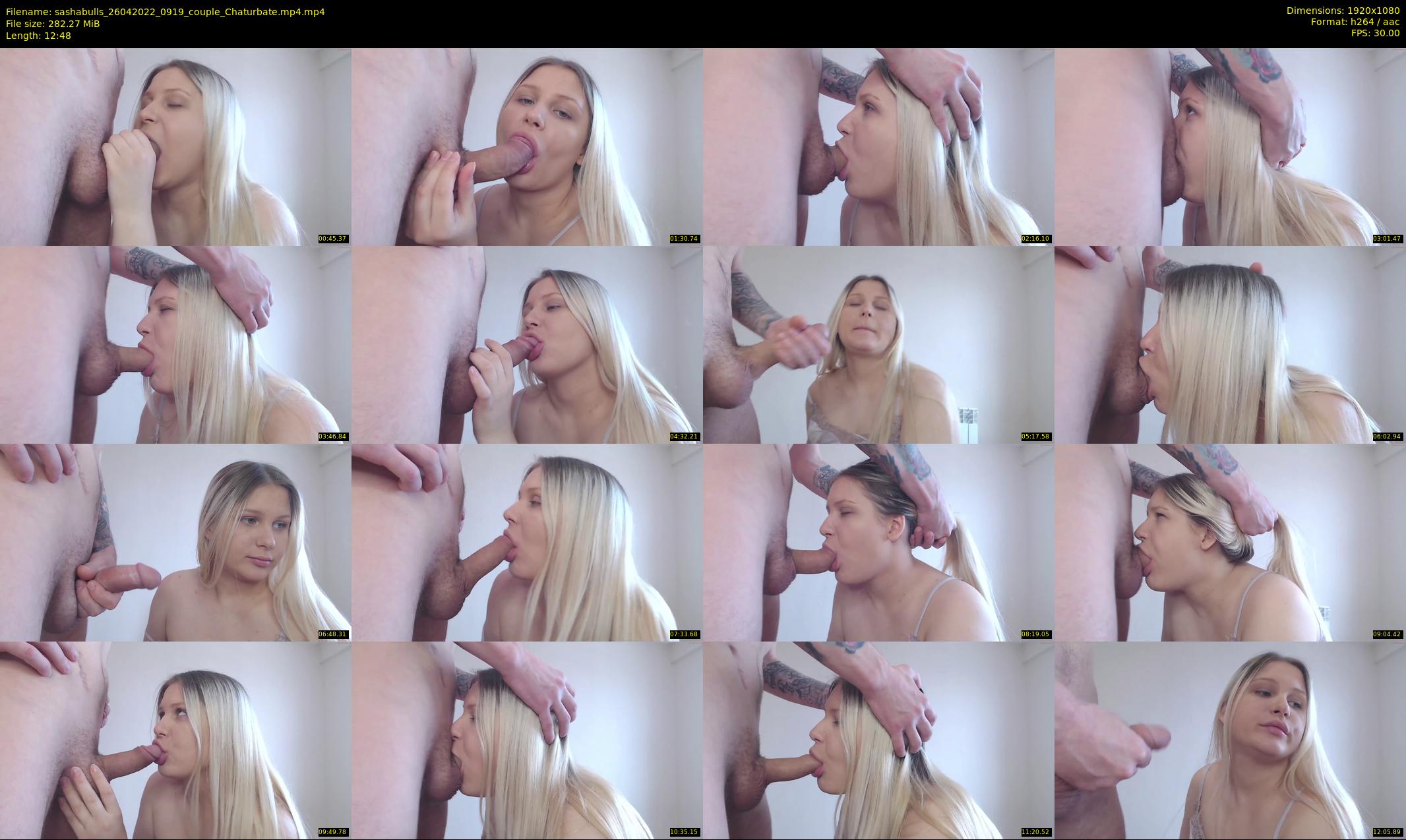 sashabulls — 13 minute Chaturbate couple cam show recording, 1080p, Apr 26, 2022