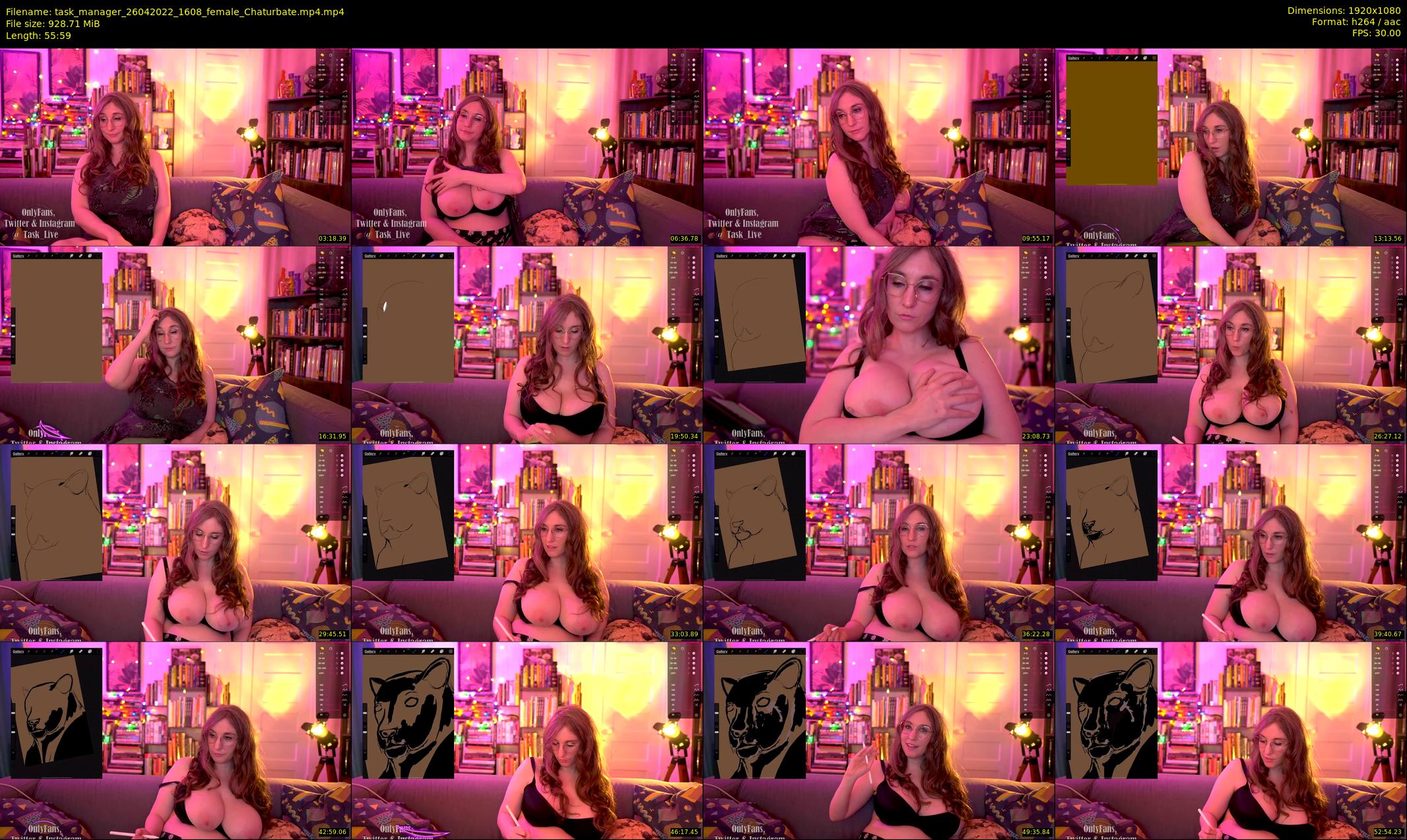 task_manager — 56 minute Chaturbate couple cam show recording, 1080p, Apr 26, 2022