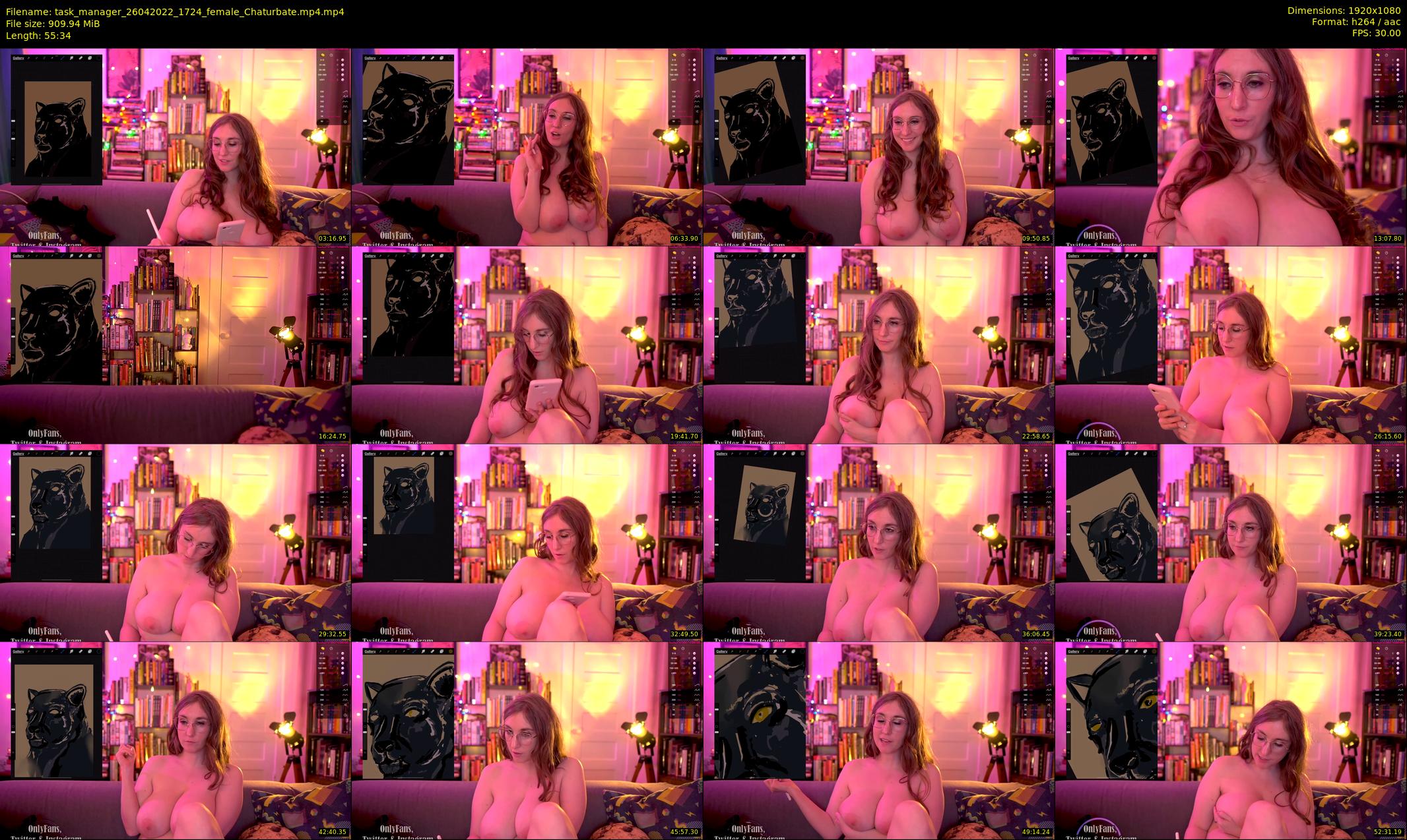 task_manager — 56 minute Chaturbate couple cam show recording, 1080p, Apr 26, 2022