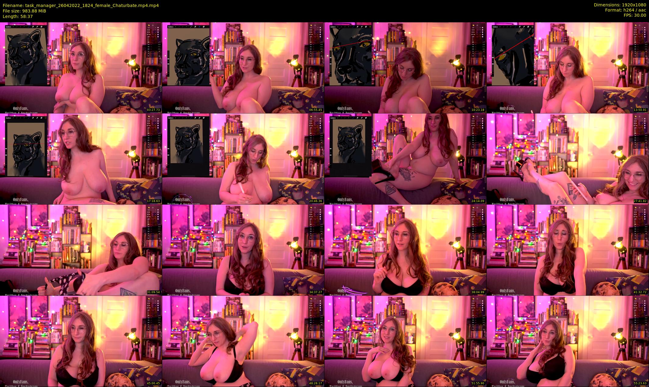 task_manager — 59 minute Chaturbate couple cam show recording, 1080p, Apr 26, 2022