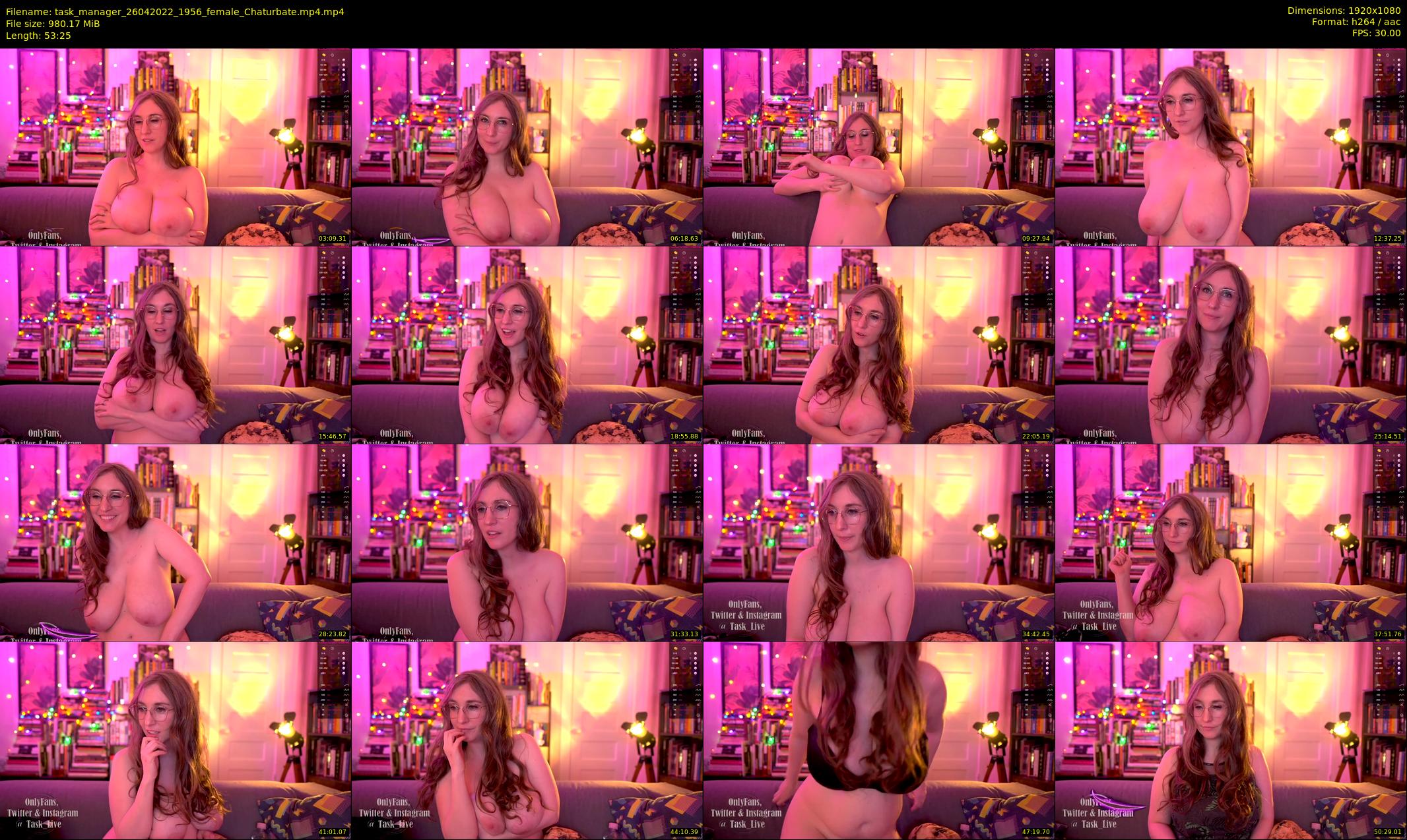task_manager — 54 minute Chaturbate couple cam show recording, 1080p, Apr 26, 2022