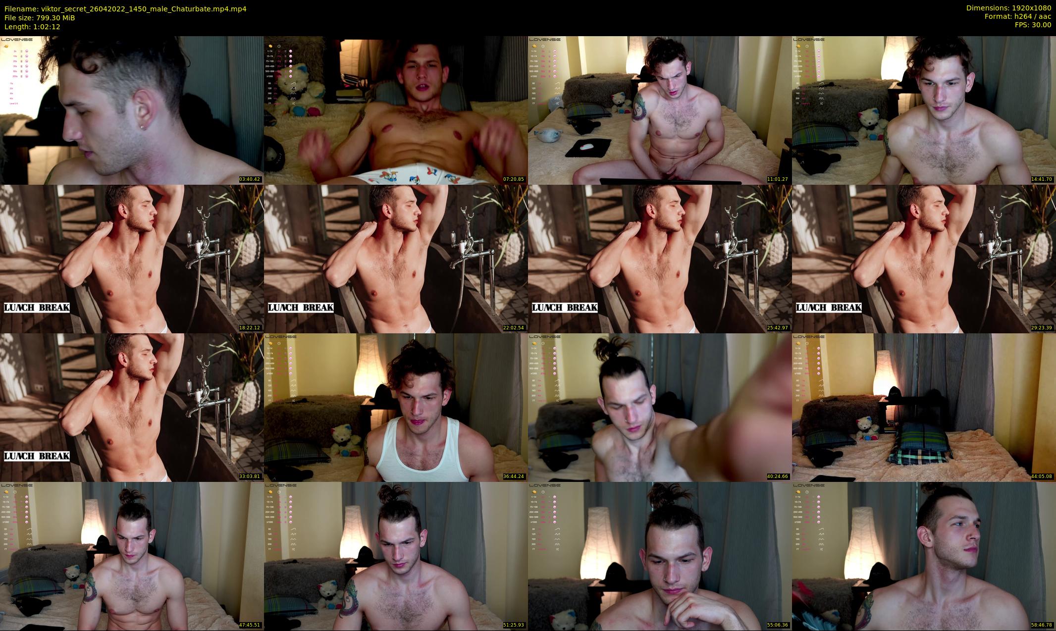 viktor_secret — 63 minute Chaturbate male cam show recording, 1080p, Apr 26, 2022
