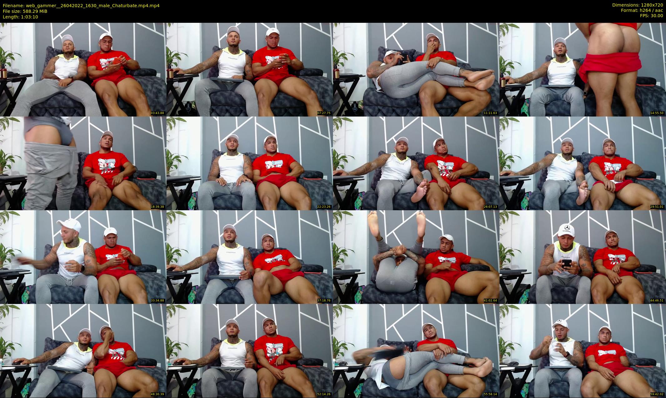 web_gammer_ — 64 minute Chaturbate male cam show recording, 720p, Apr 26, 2022