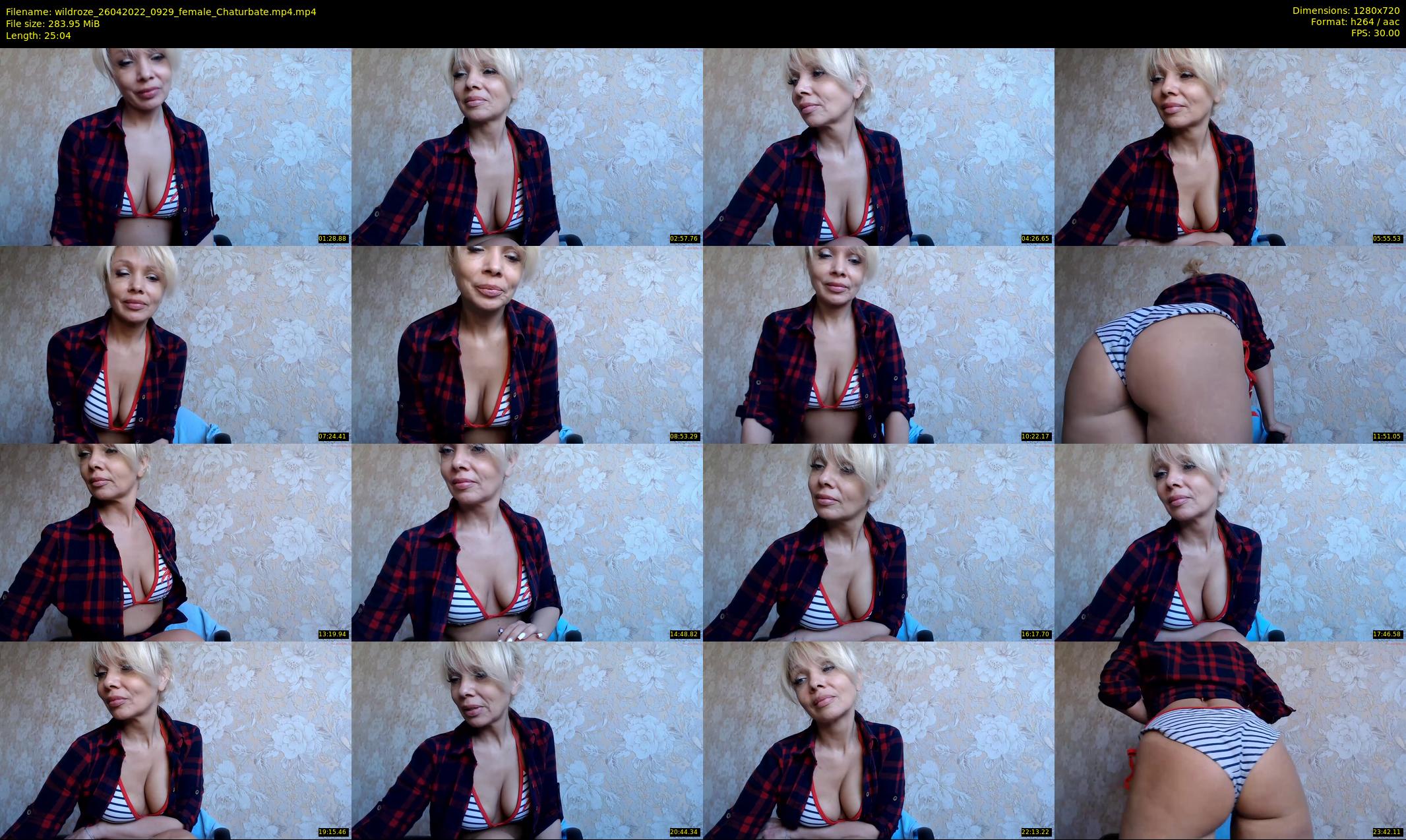 wildroze — 26 minute Chaturbate female cam show recording, 720p, Apr 26, 2022