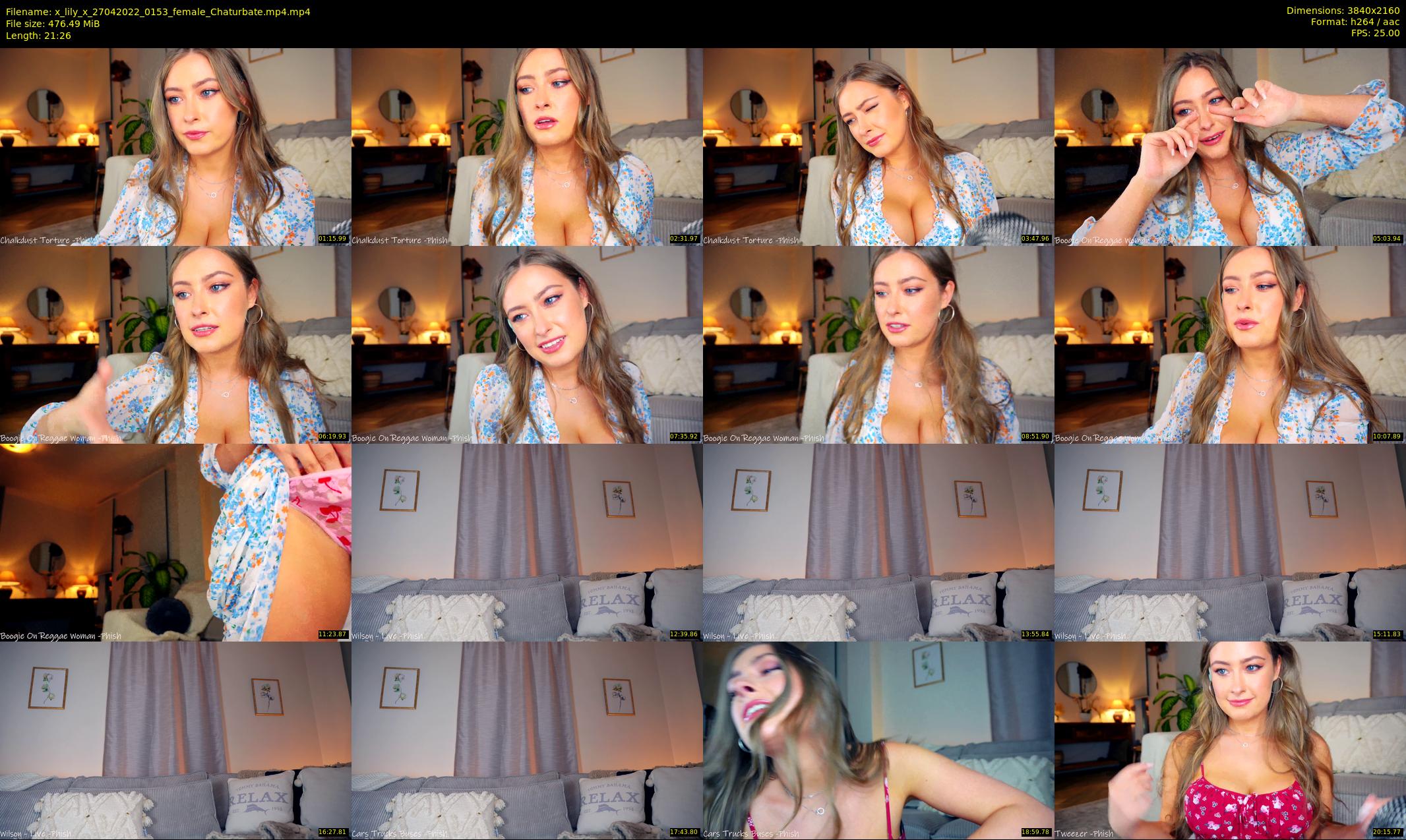 x_lily_x — 22 minute Chaturbate female cam show recording, 4K, Apr 27, 2022