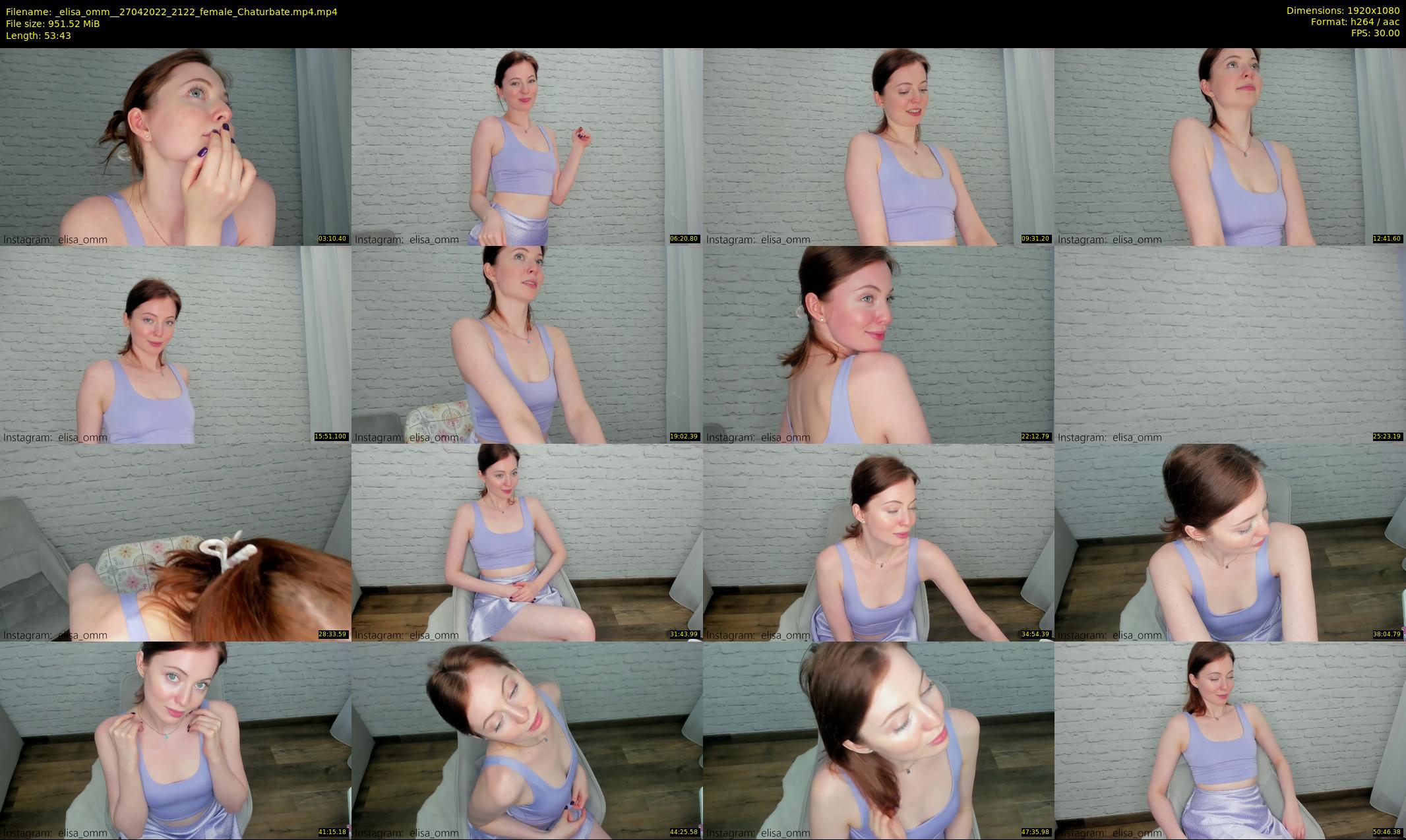 _elisa_omm_ — 54 minute Chaturbate female cam show recording, 1080p, Apr 27, 2022