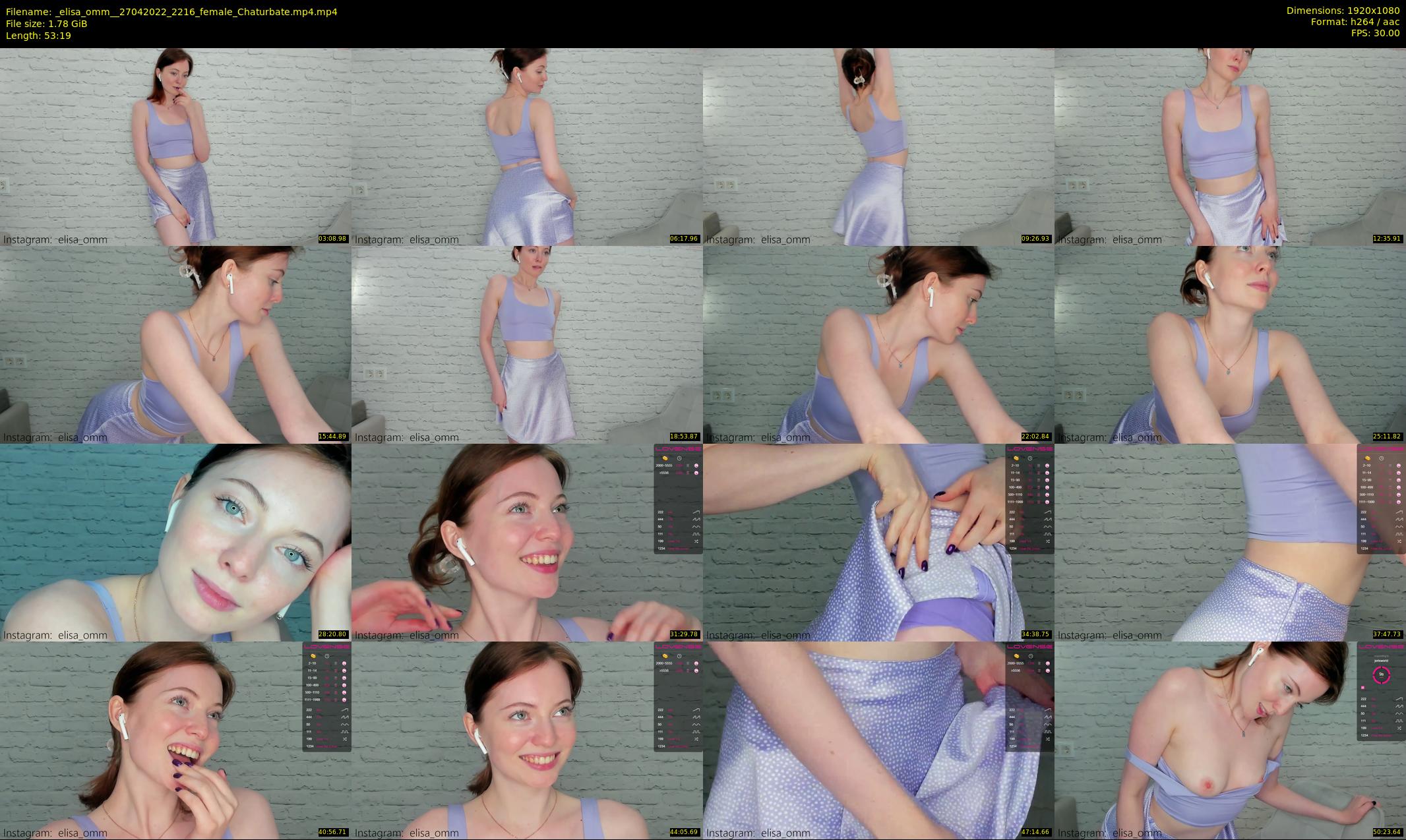 _elisa_omm_ — 54 minute Chaturbate female cam show recording, 1080p, Apr 27, 2022