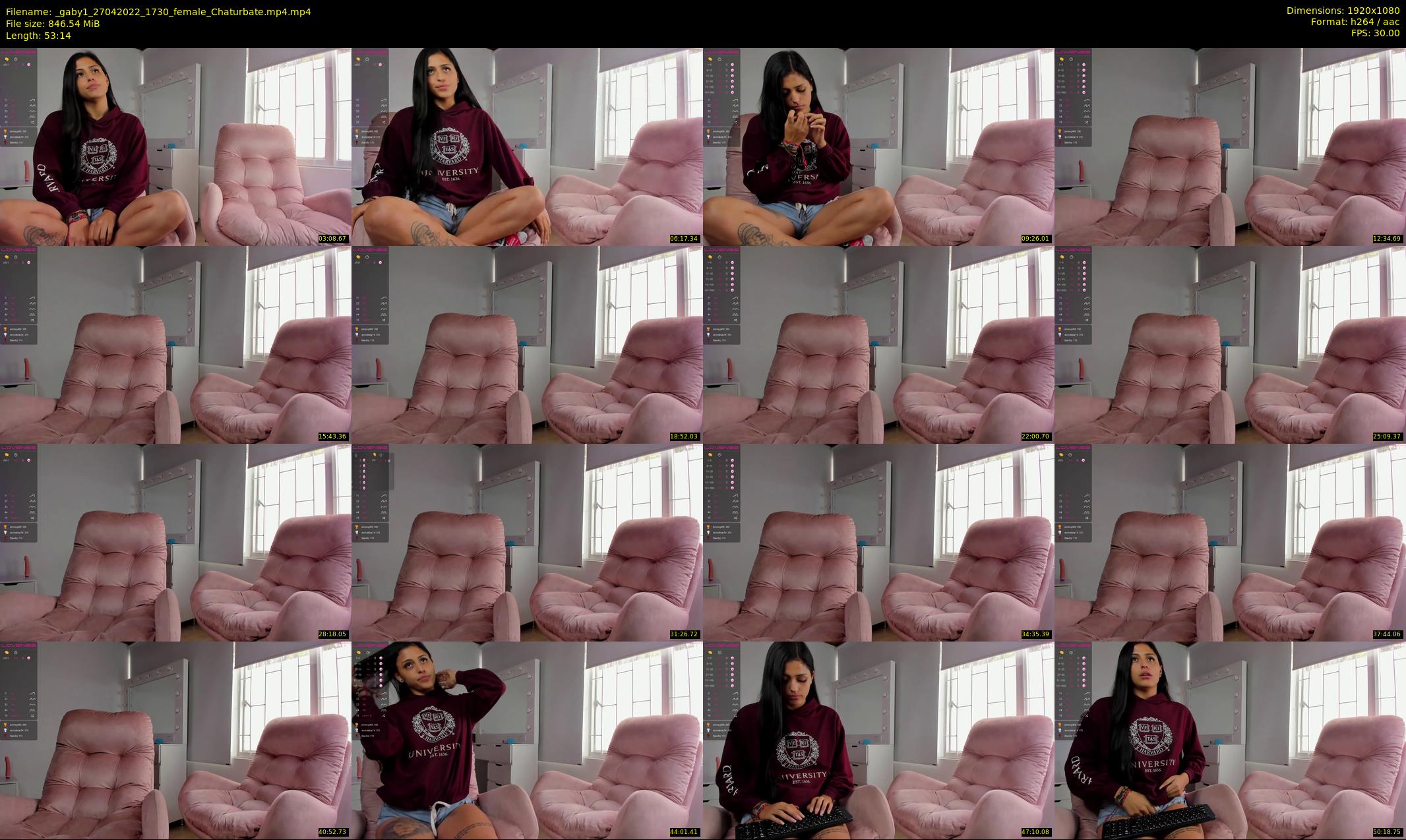 _gaby1 — 54 minute Chaturbate female cam show recording, 1080p, Apr 27, 2022