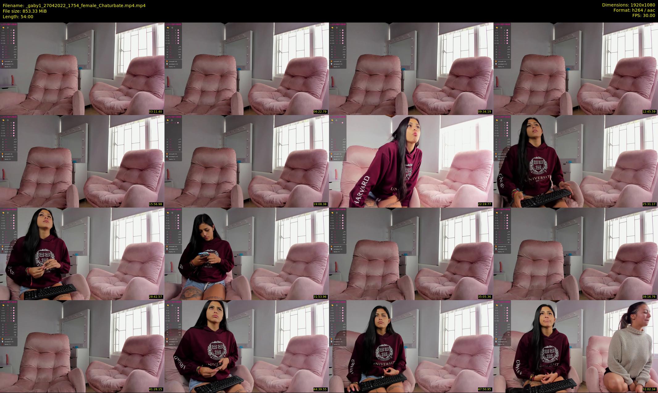 _gaby1 — 54 minute Chaturbate female cam show recording, 1080p, Apr 27, 2022