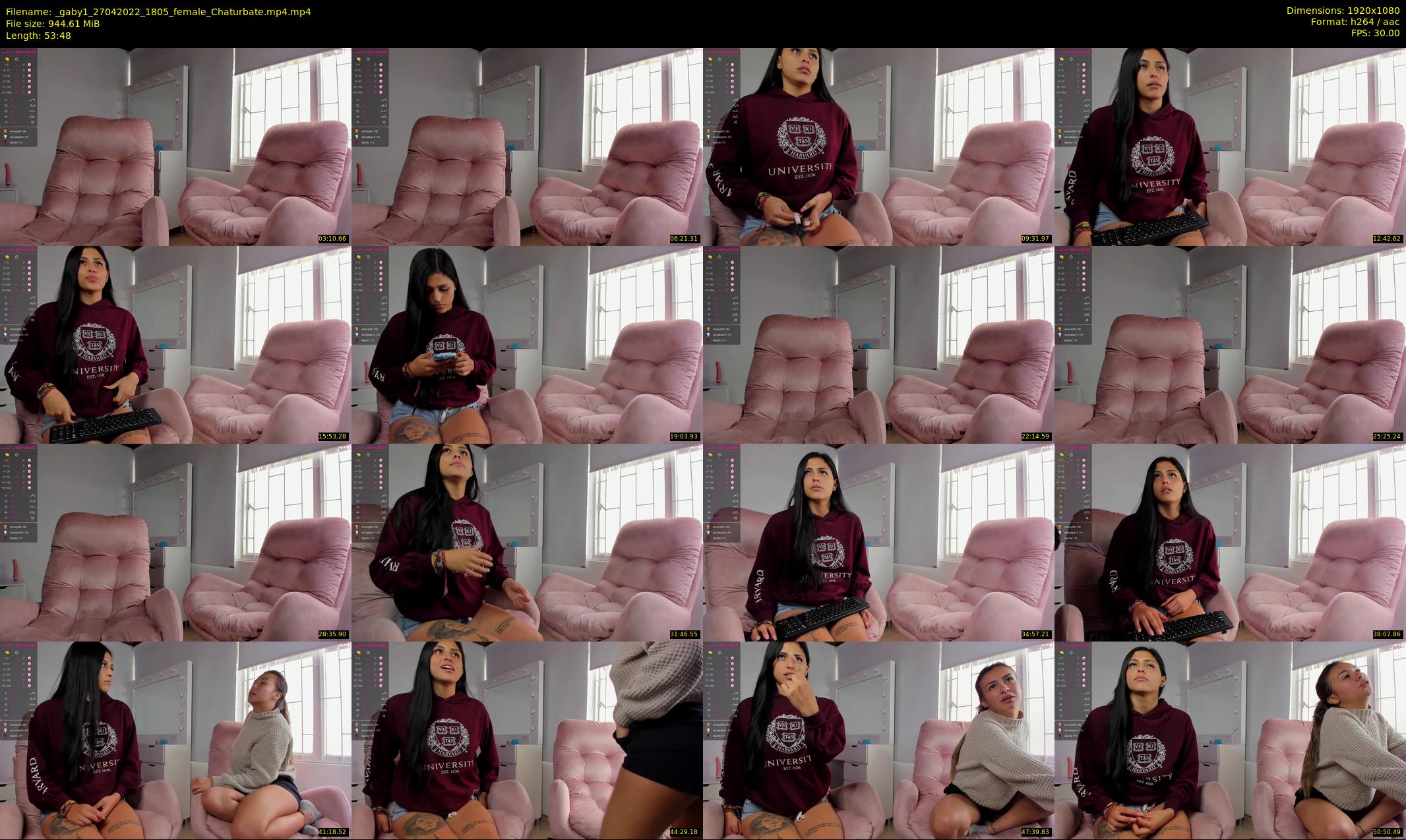 _gaby1 — 54 minute Chaturbate female cam show recording, 1080p, Apr 27, 2022