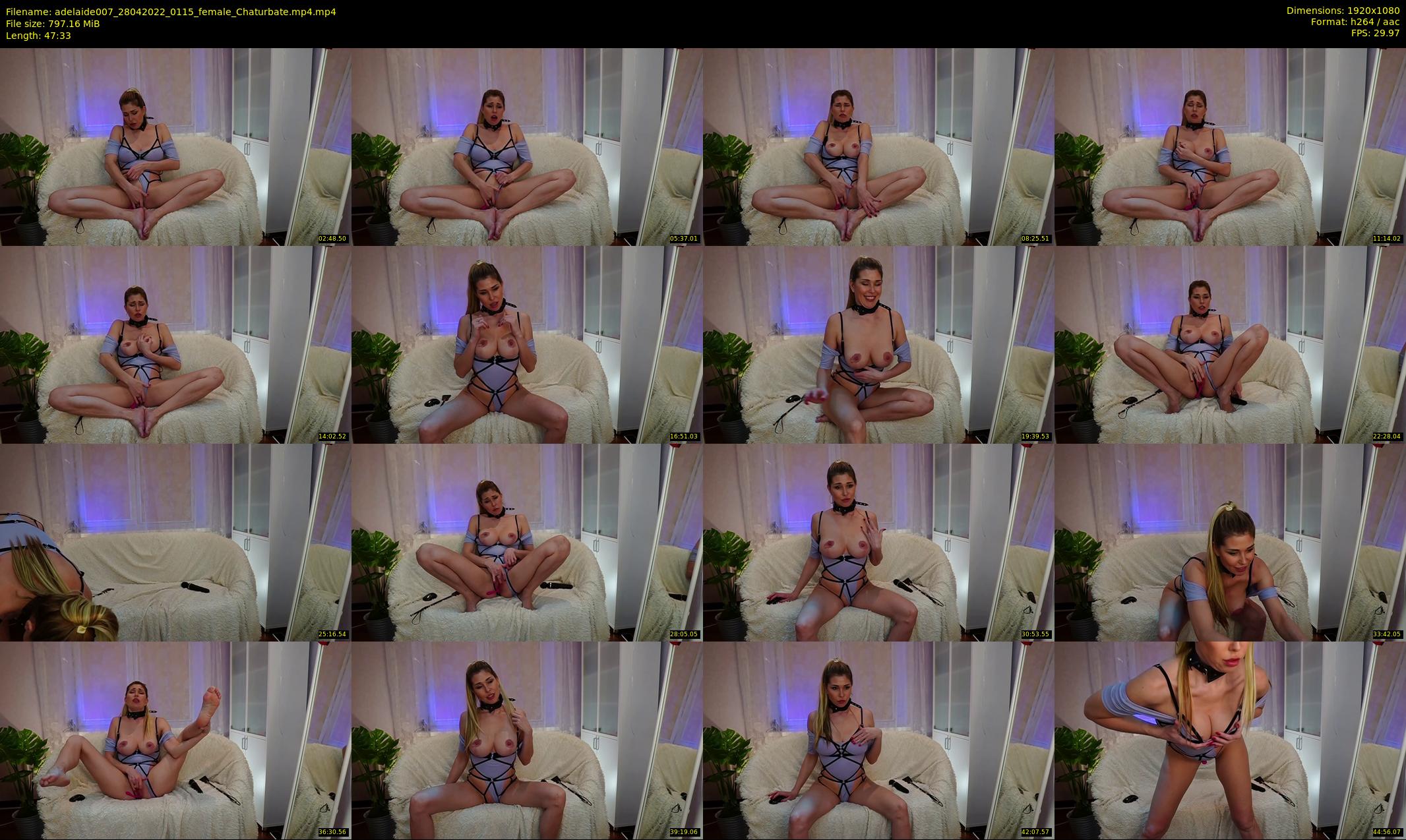 adelaide007 — 48 minute Chaturbate female cam show recording, 1080p, Apr 28, 2022