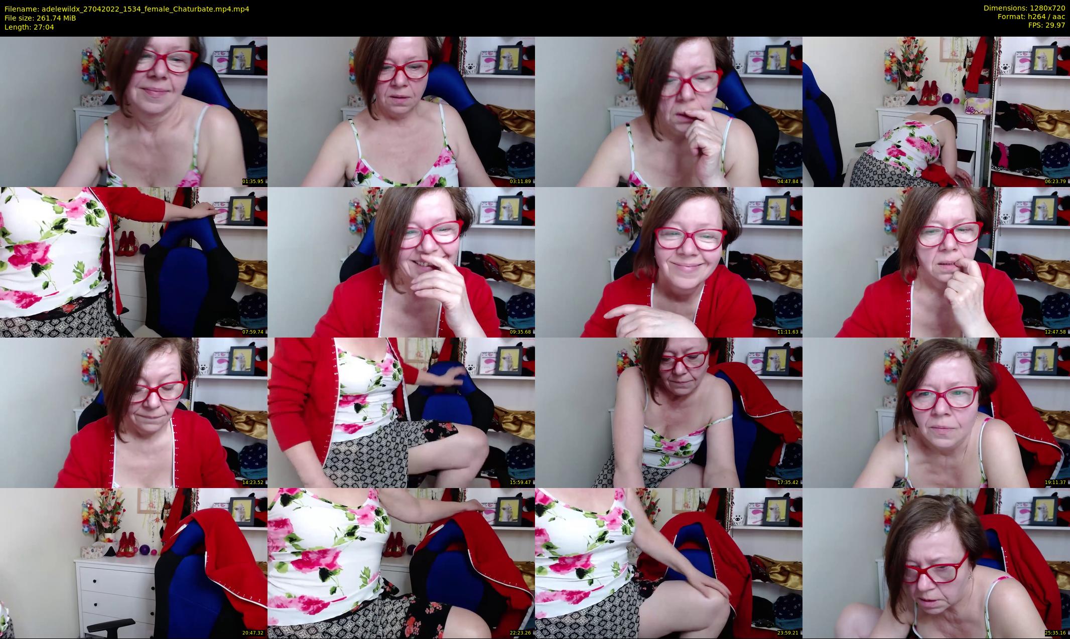 adelewildx — 28 minute Chaturbate female cam show recording, 720p, Apr 27, 2022