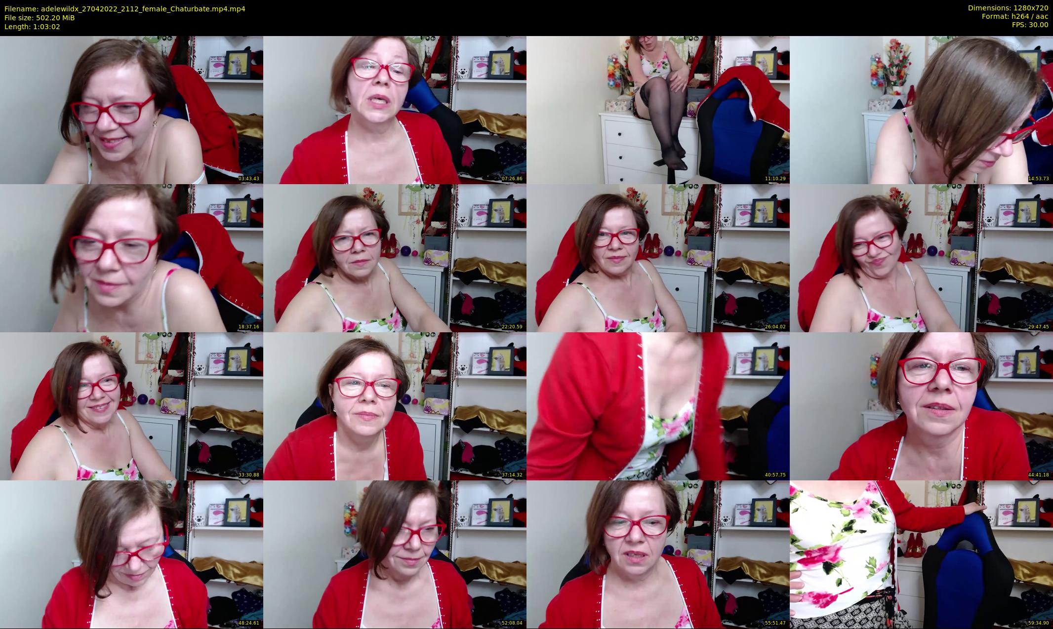 adelewildx — 64 minute Chaturbate female cam show recording, 720p, Apr 27, 2022