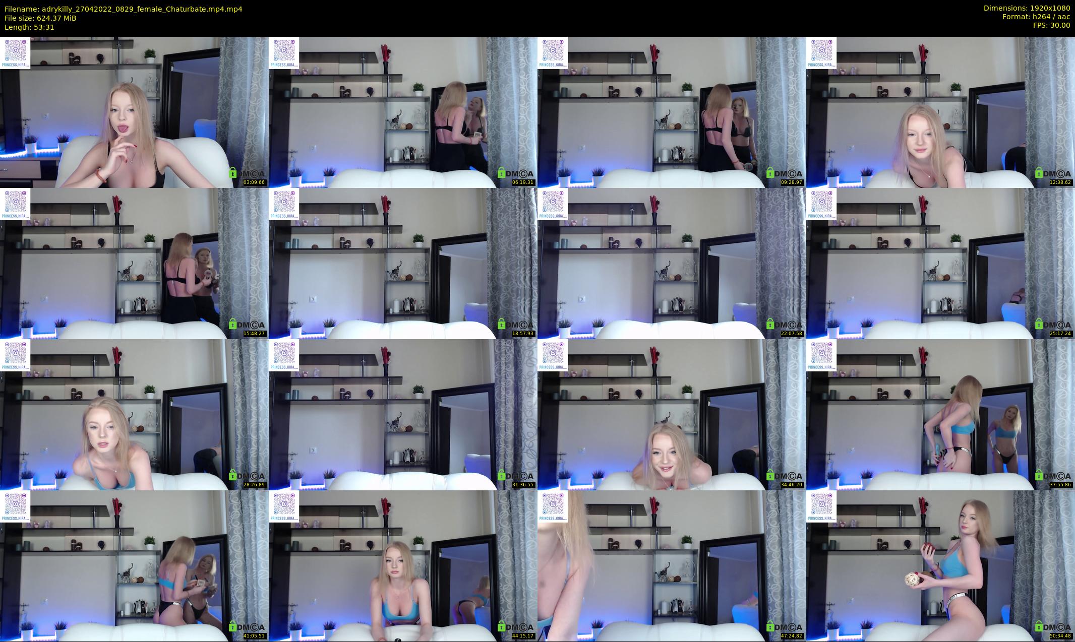 adrykilly — 54 minute Chaturbate female cam show recording, 1080p, Apr 27, 2022