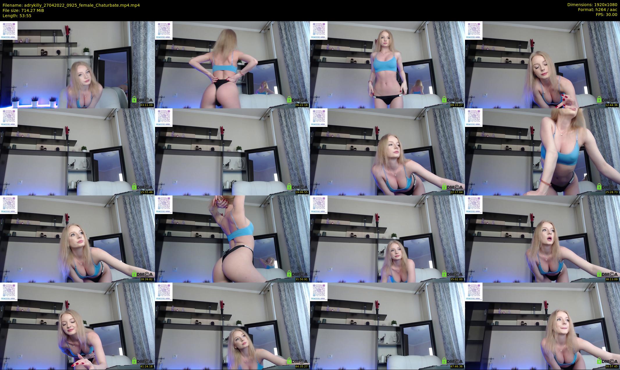 adrykilly — 54 minute Chaturbate female cam show recording, 1080p, Apr 27, 2022